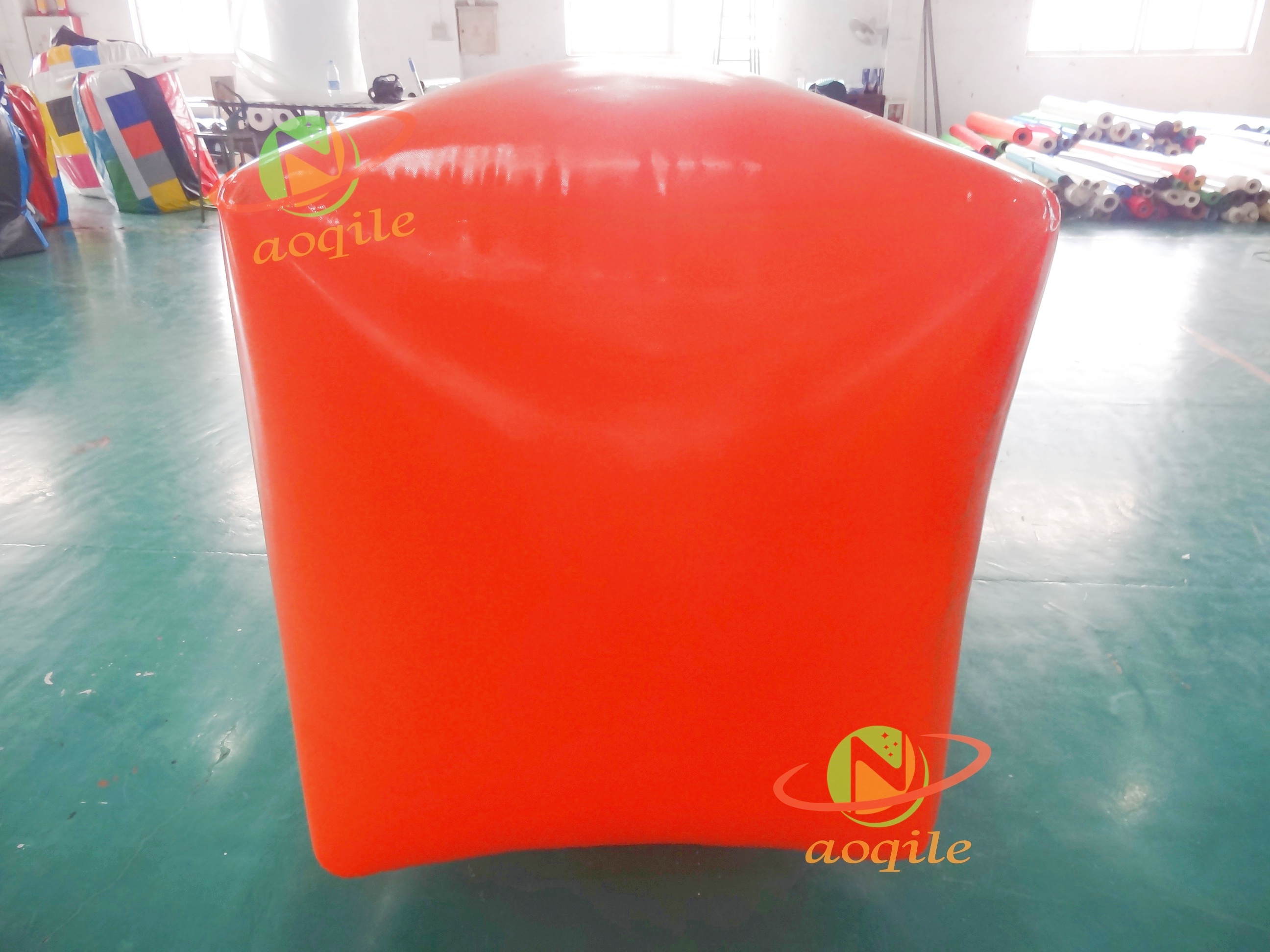 Water Surface Mark Buoy Water Swimming Competition Mark Inflatable Water Buoy Floating Advertising