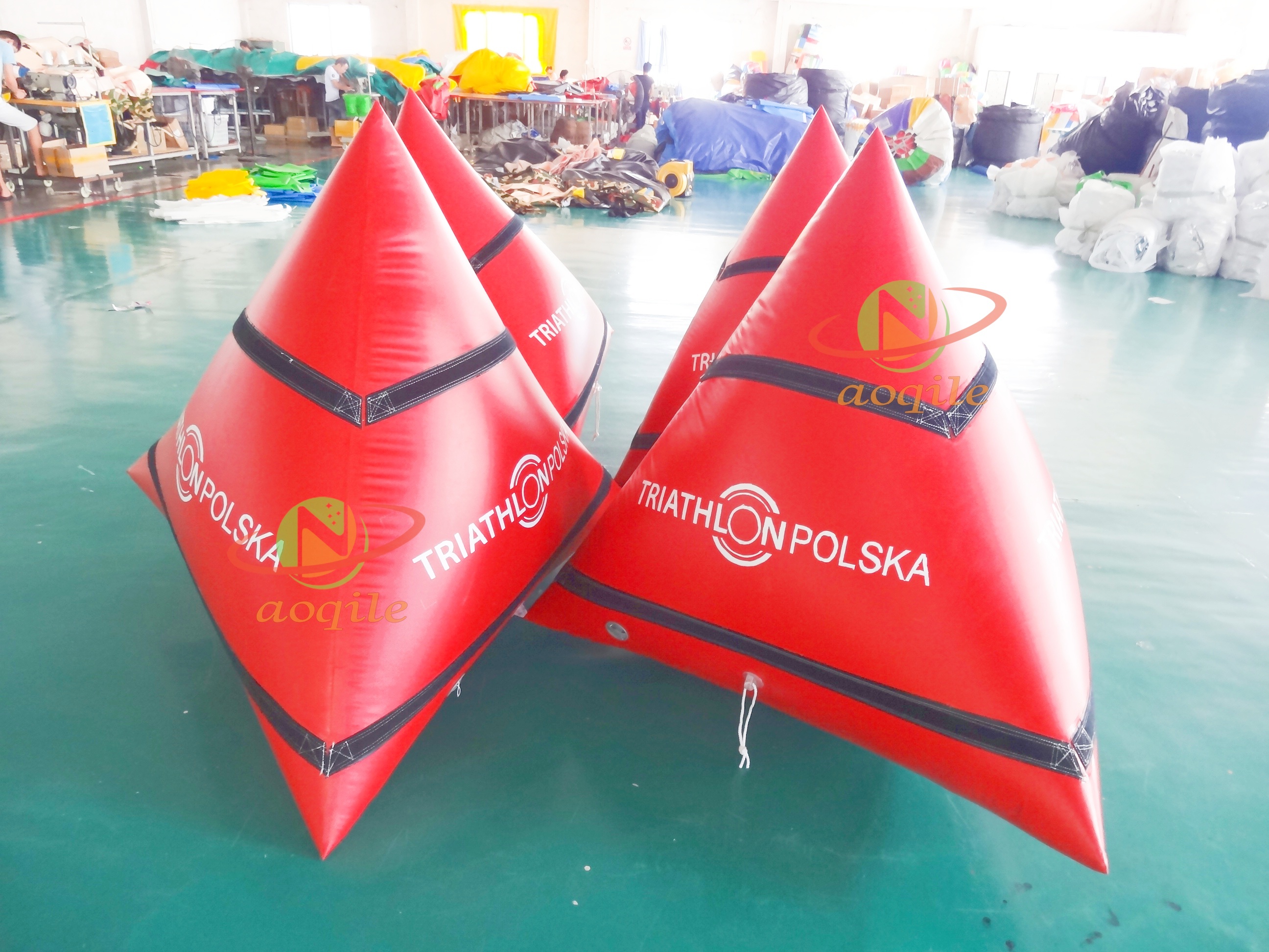 Commercial Water Marker Buoy Floating Swim Buoys Inflatable Buoy For Racing Marker