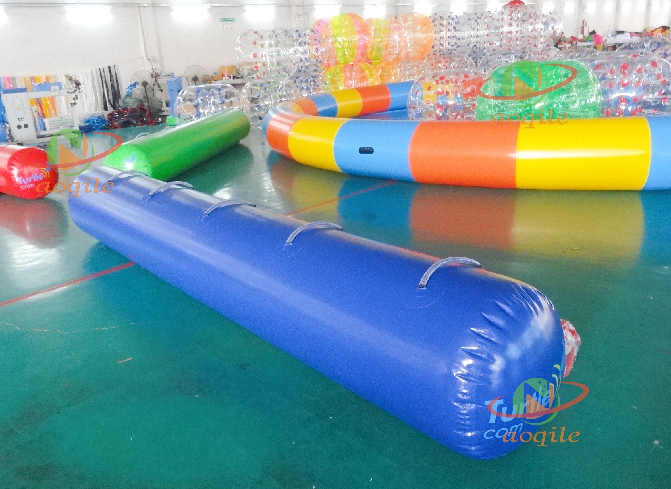 4m long customized inflatable long water tubes life bouys for sale, customized inflatable tubes