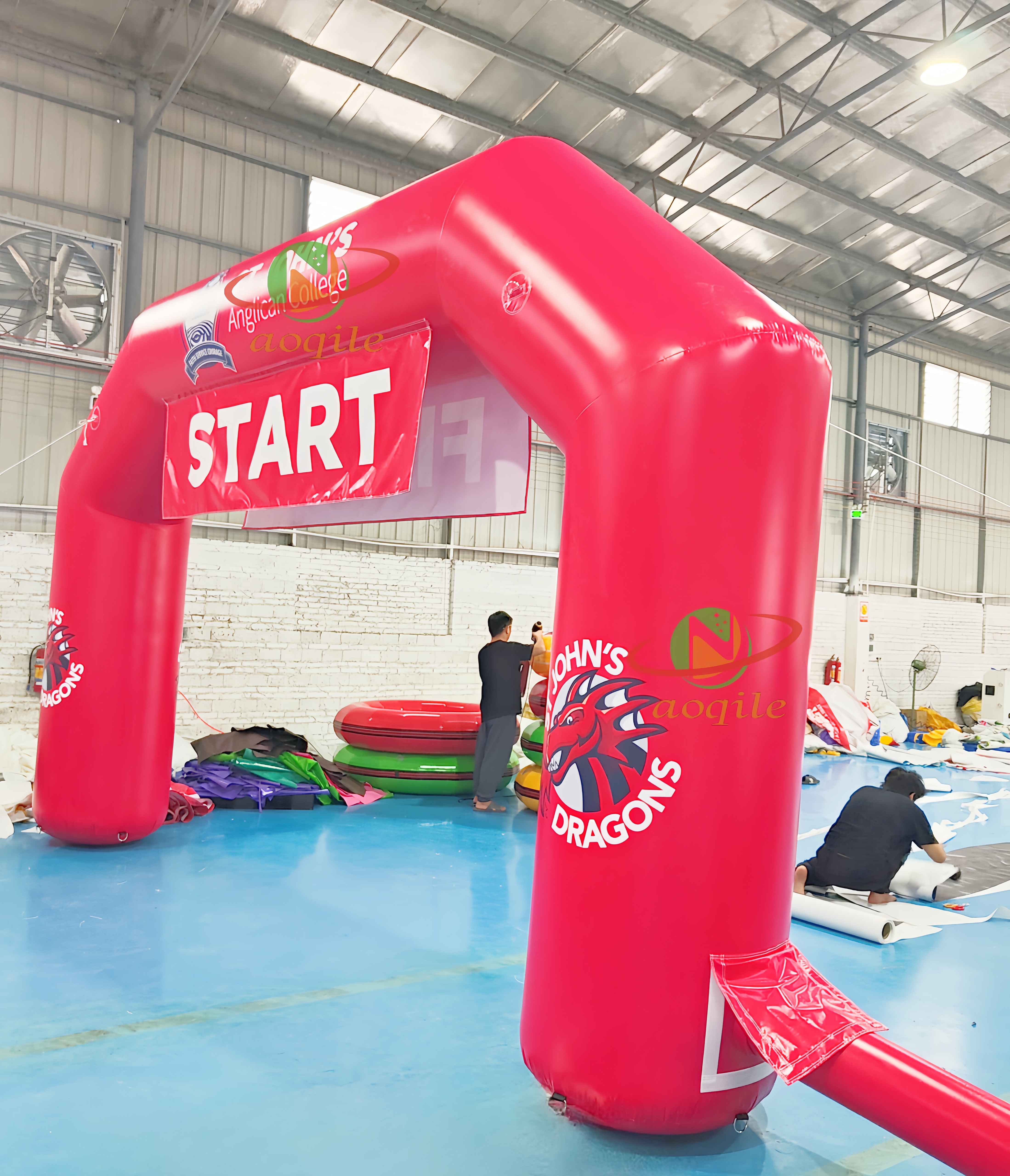 Archway Inflatable Factory Wholesale Promotional Custom Running gate Arch For Event