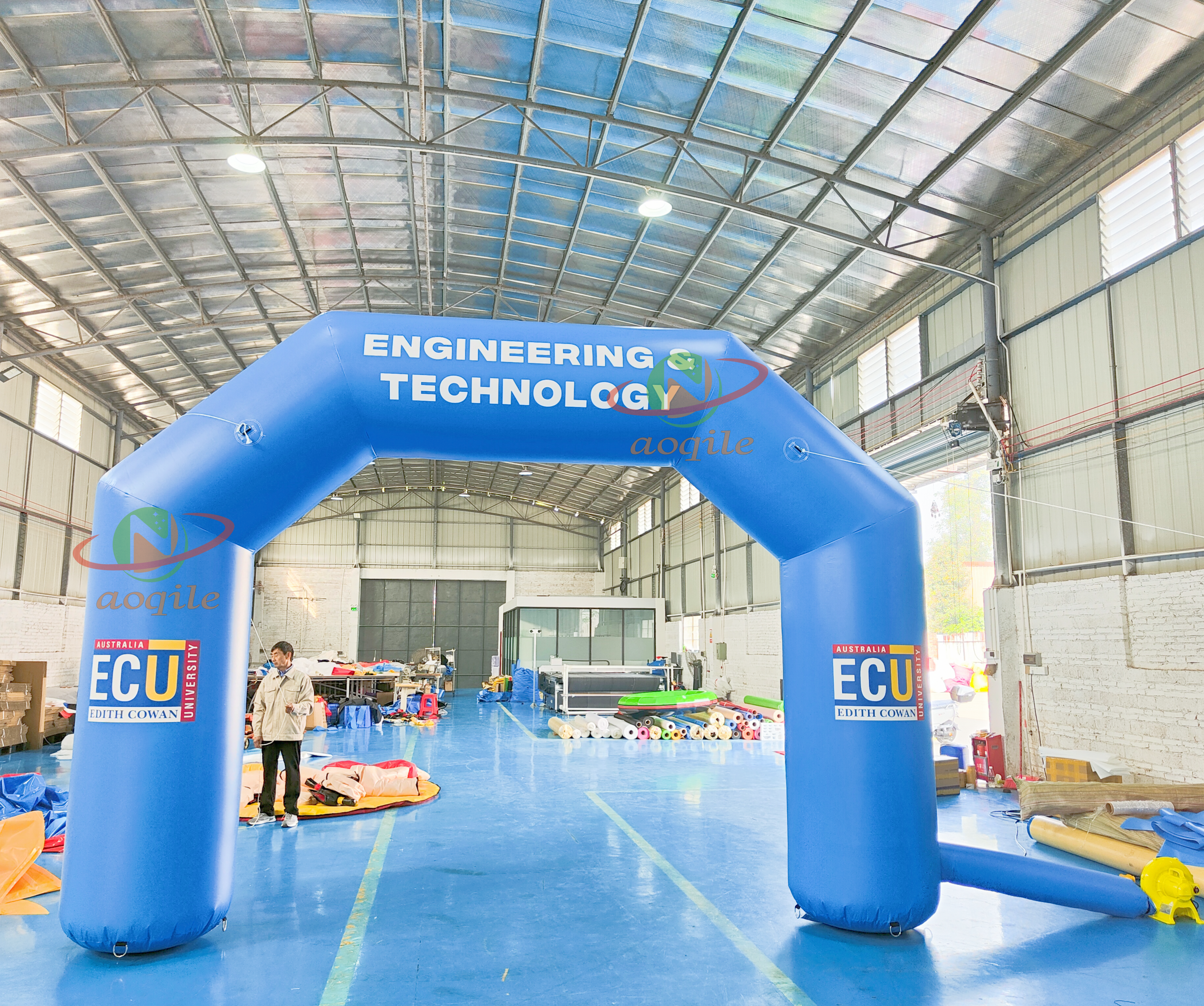 Hot Selling Customized Advertising Sports Event Inflatable Arch Starting Line Competition Arch