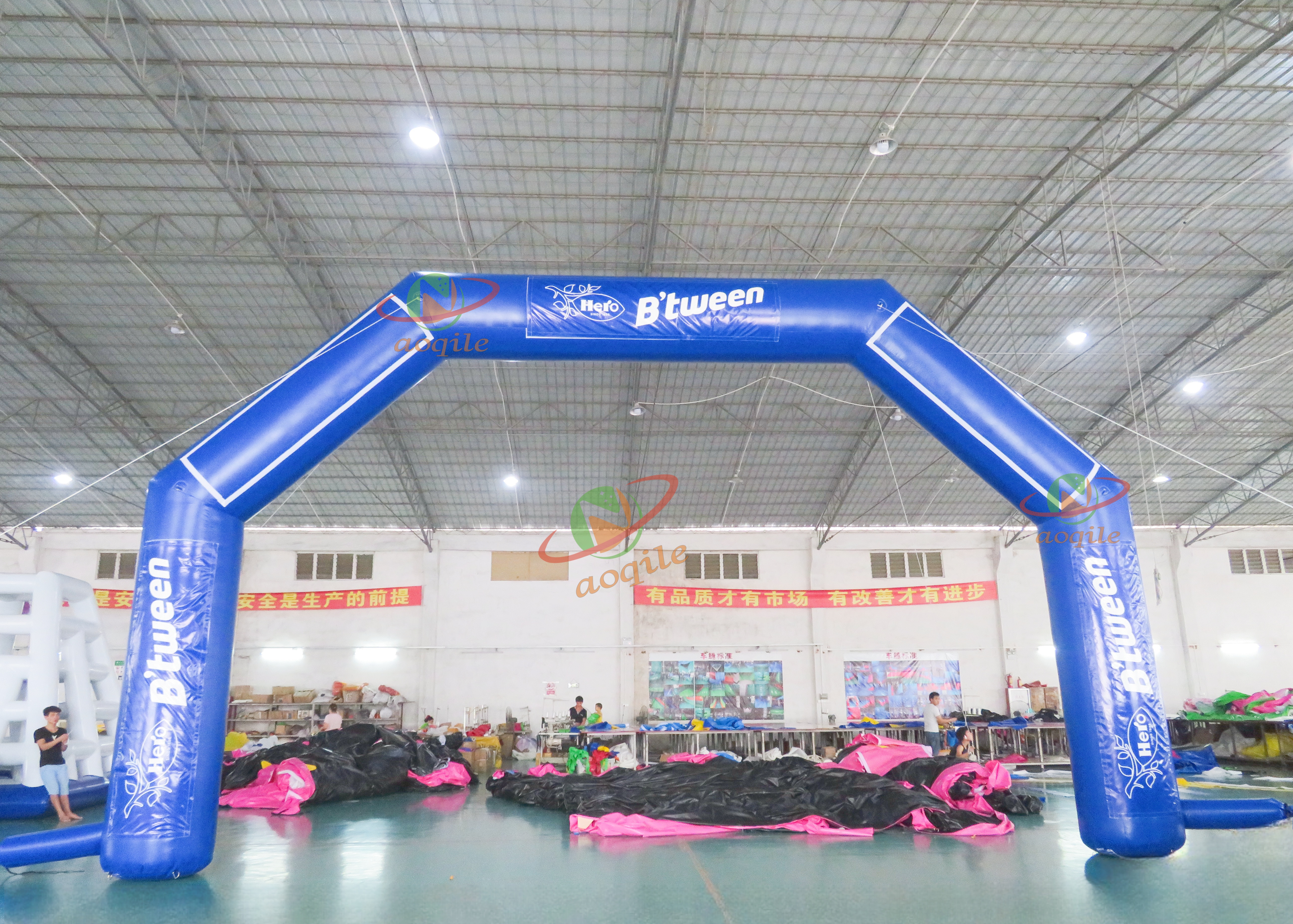 New Design Inflatable Start And Finish Line Arch Outdoor Activities Inflatable Portable Arch Door Advertising