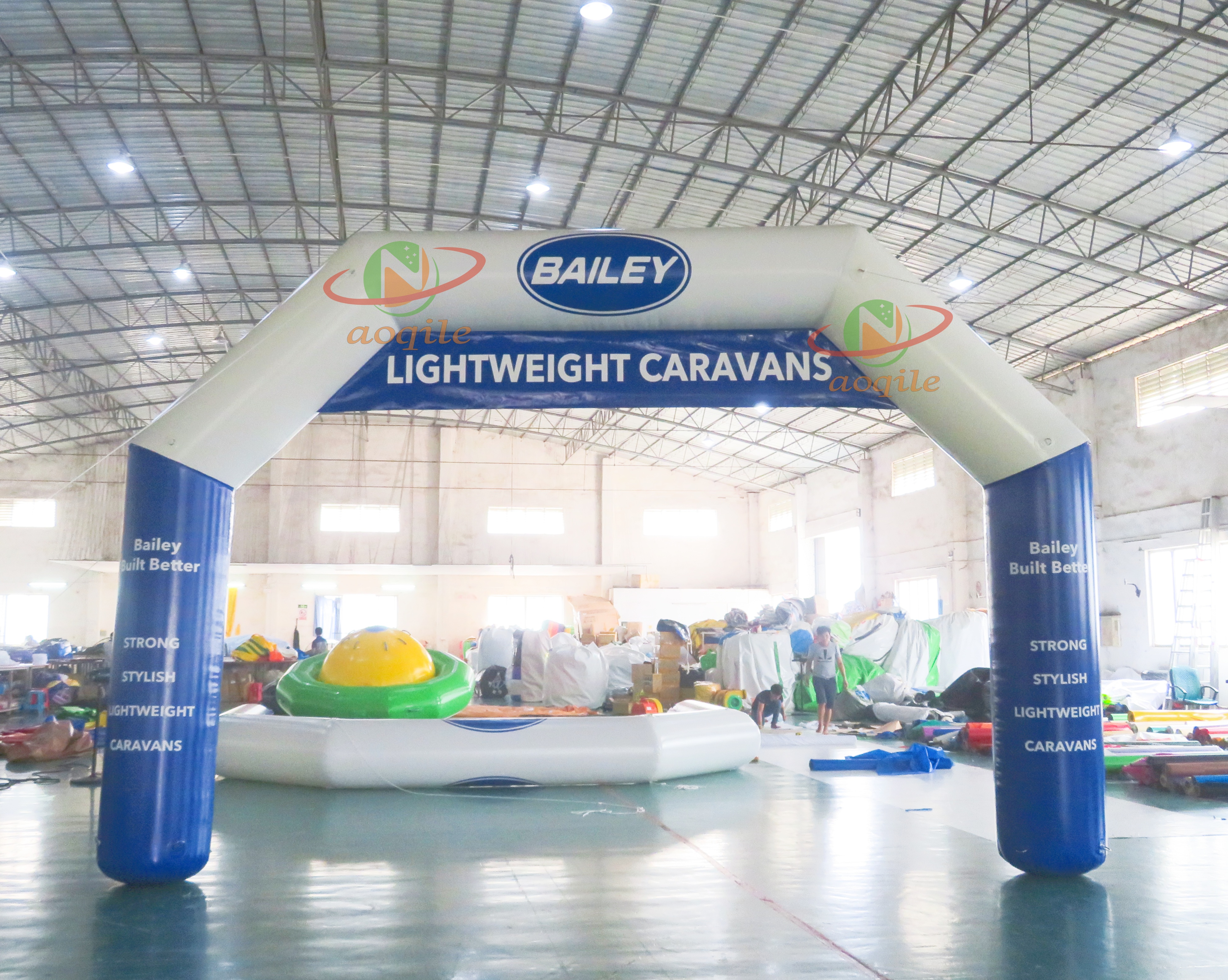 Factory Direct Sales Starting Point And Finish Line Sports Competition Inflatable Arch Custom Advertising Arch