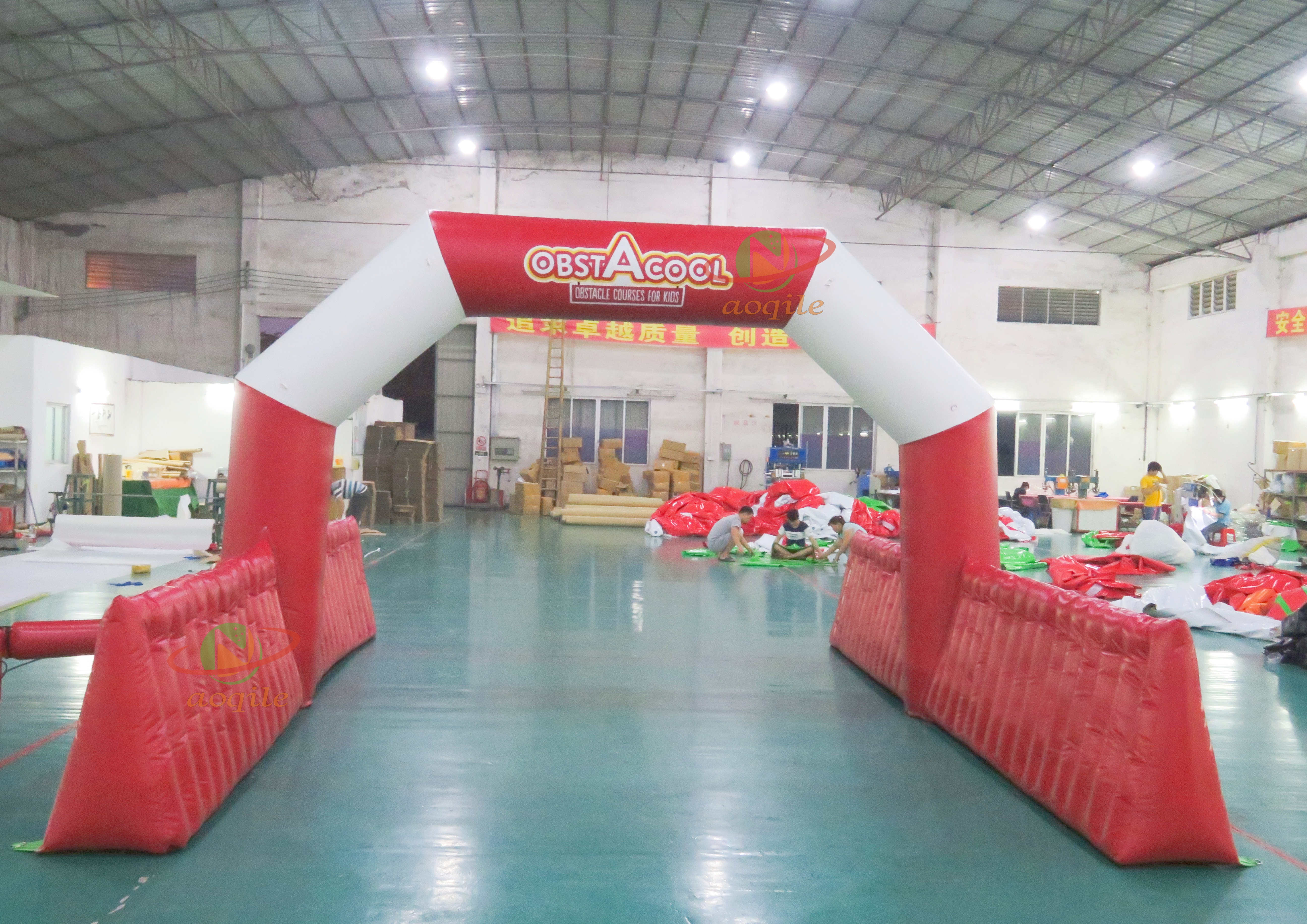 Hot Selling Sports Event Inflatable Advertising Arch Starting Line Competition Inflatable Arch