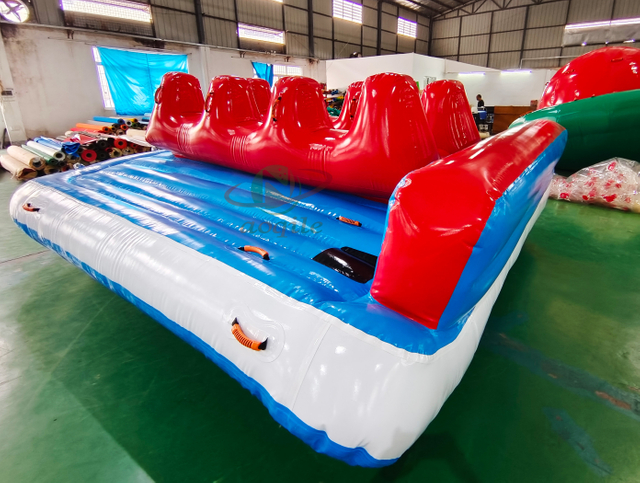 8-12 person Ride Water Sports Towable Ocean Water Ski Tube Inflatable Banana Boat