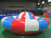 Hot Sale Water Toy Inflatable Airship Crazy Flying Saucer rotate Towable Disco Boat
