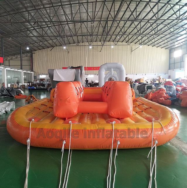Safe Inflatable Towable Water Ski Boat On The Water Inflatable Towable Ufo Boat Extreme Sports