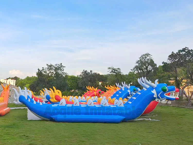 Water Inflatable Toys Crazy Water Banana Boat Extreme Sports Inflatable Towable Dragon Boat