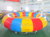 Crazy UFO inflatable towable water sports rotating flying inflatable disco boat