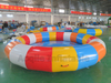 Factory direct sales Rotating Towable Tube Gyro multicolour Inflatable Disco Boat