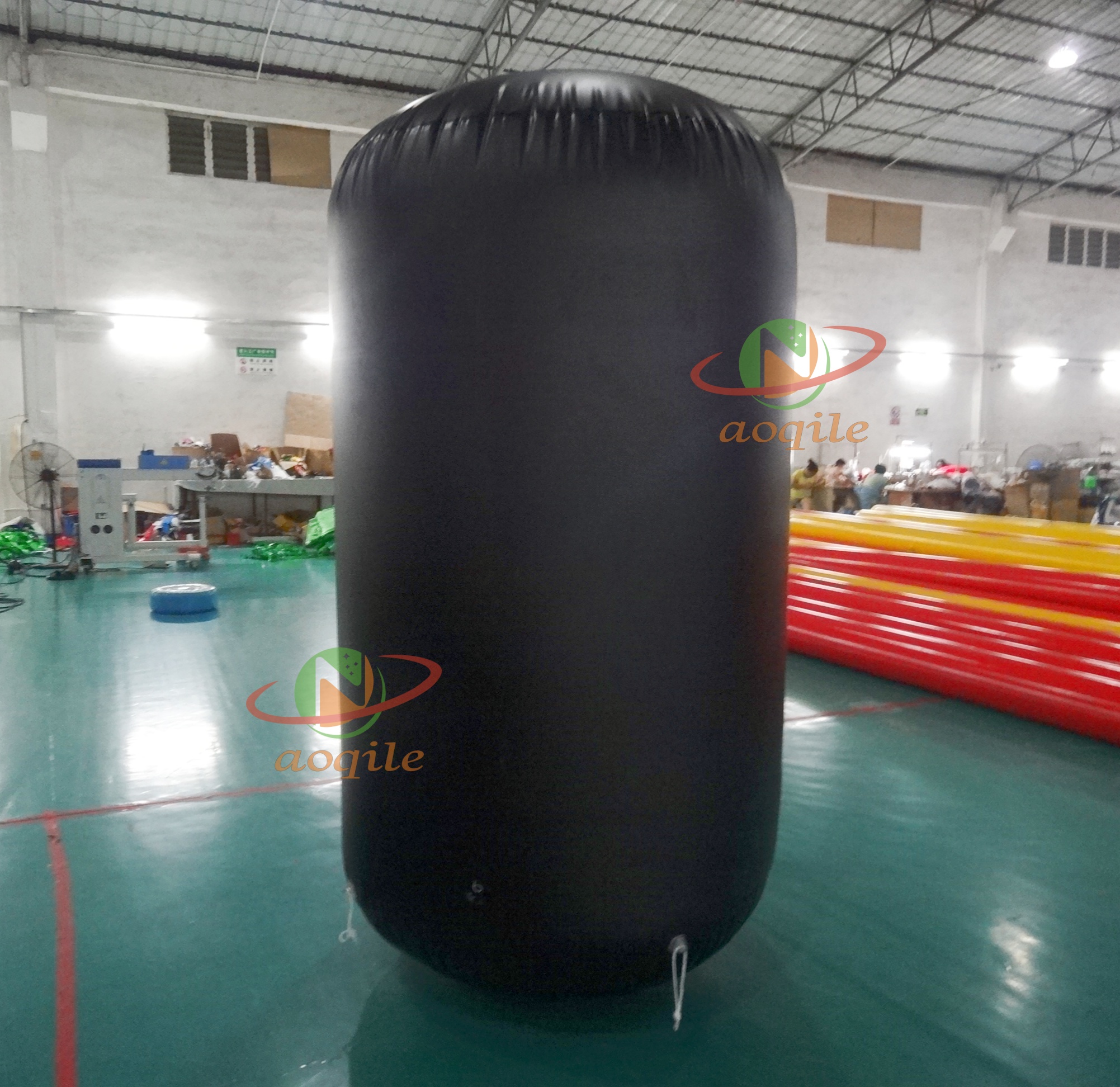 Customized Inflatable Swimming Buoy With Advertising Floating Square Buoy On Water