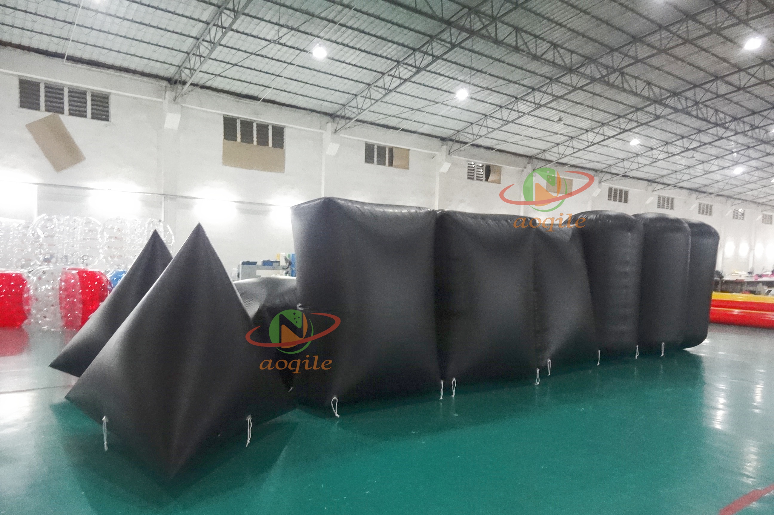 Factory Direct Sale Water Floating Triangle Mark Buoy Inflatable Buoy With Advertising