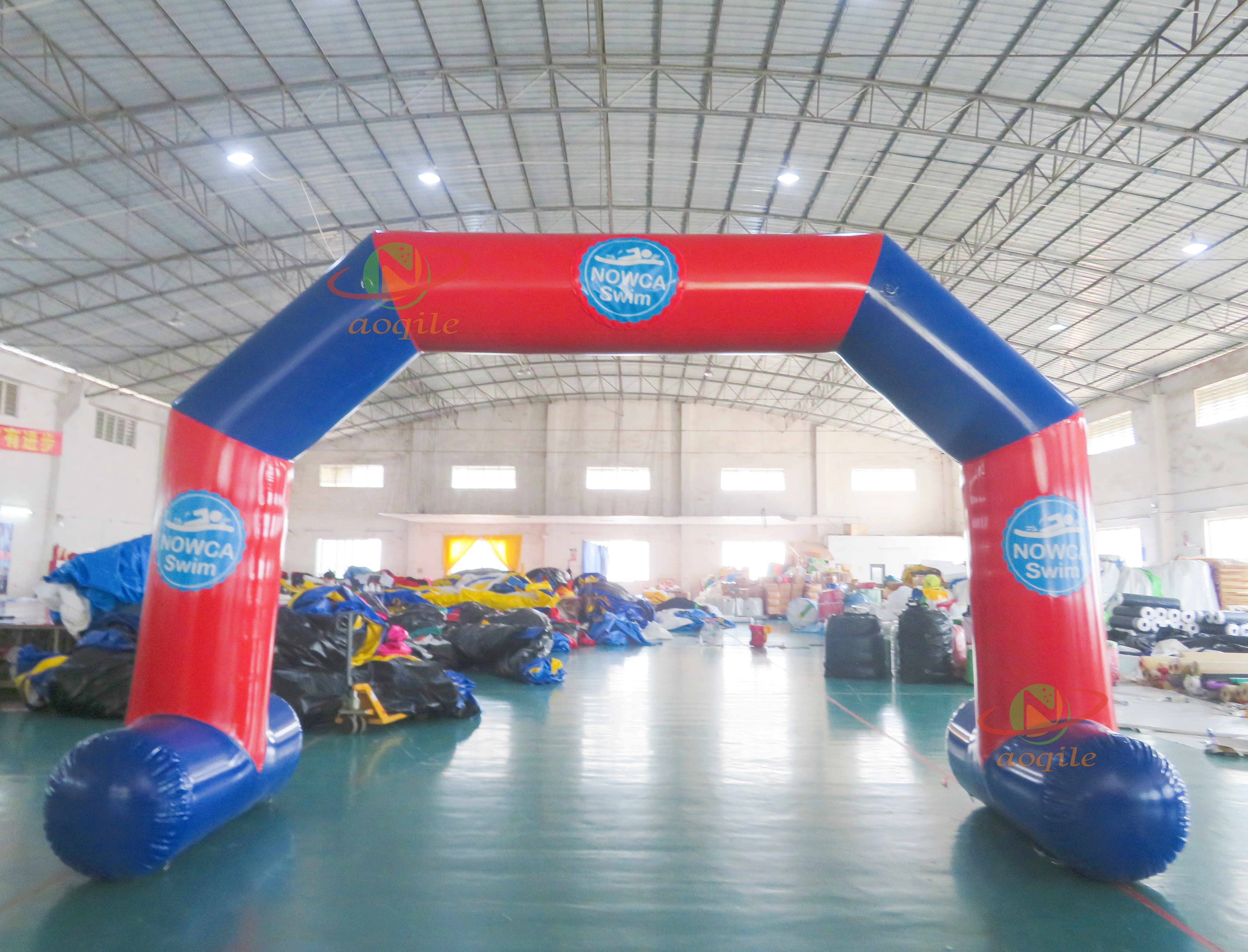 Outdoor inflatable entrance Advertising arch inflatable race start finish line arch for advertising event