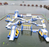 Large Commercial Water Floating Inflatable Obstacle Course Outdoor Inflatable Water Park