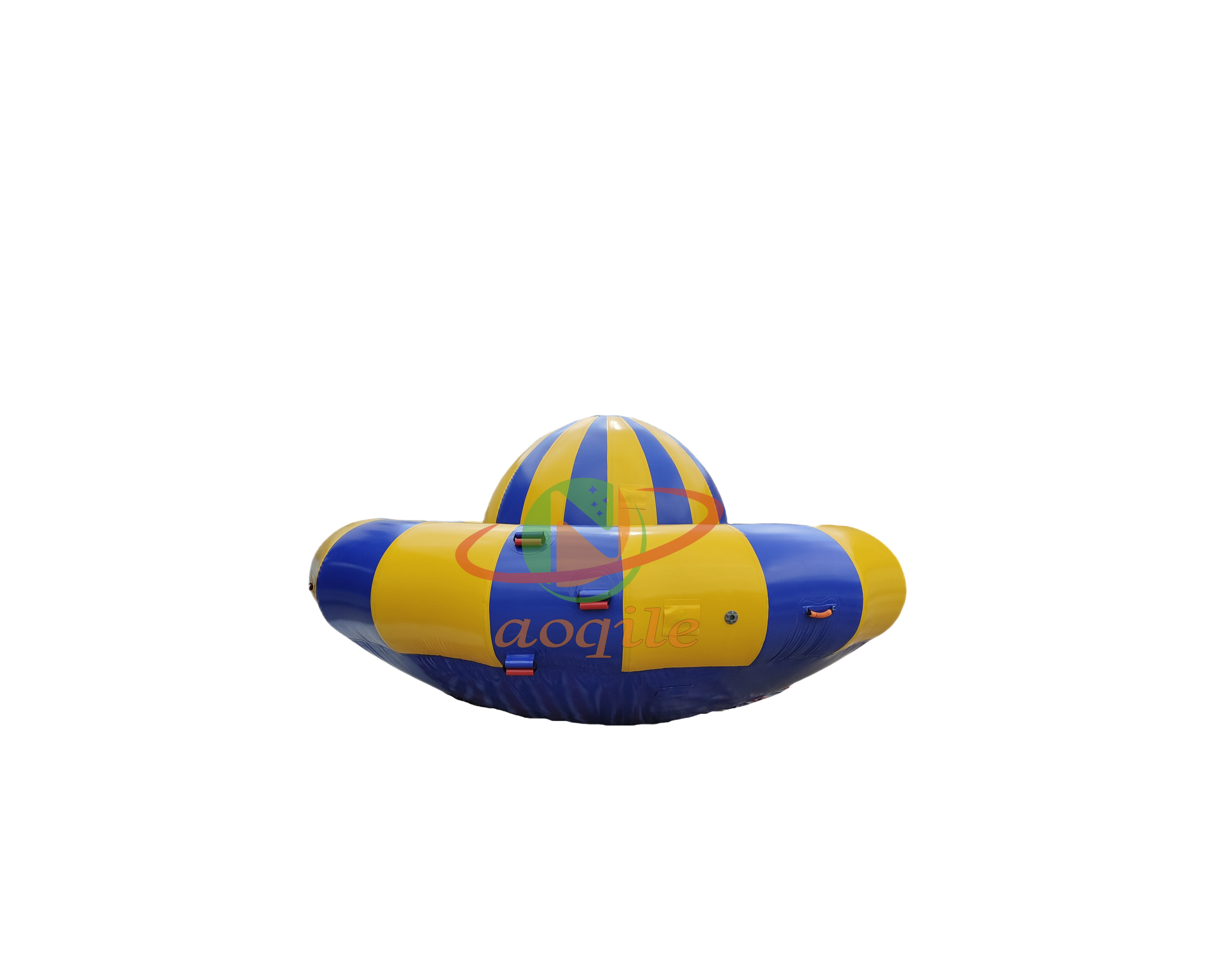 High Quality Inflatable Banana Boat Flying Fish Inflatable Ufo Disco Boat Water Play Equipment