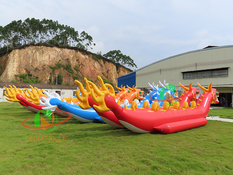 Toy Water Inflatable Banana Boat Water Sports Towable Inflatable Dragon Boat