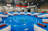 New Water Entertainment 8 Person Inflatable Water Spinning twister disco Boat Inflatable Rotating Towable tube Skie boat