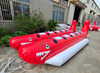 Factory price 10 Person Portable 0.9mm PVC Tarpaulin Water Sports Floating Flying Towable Tube Inflatable Banana Boat