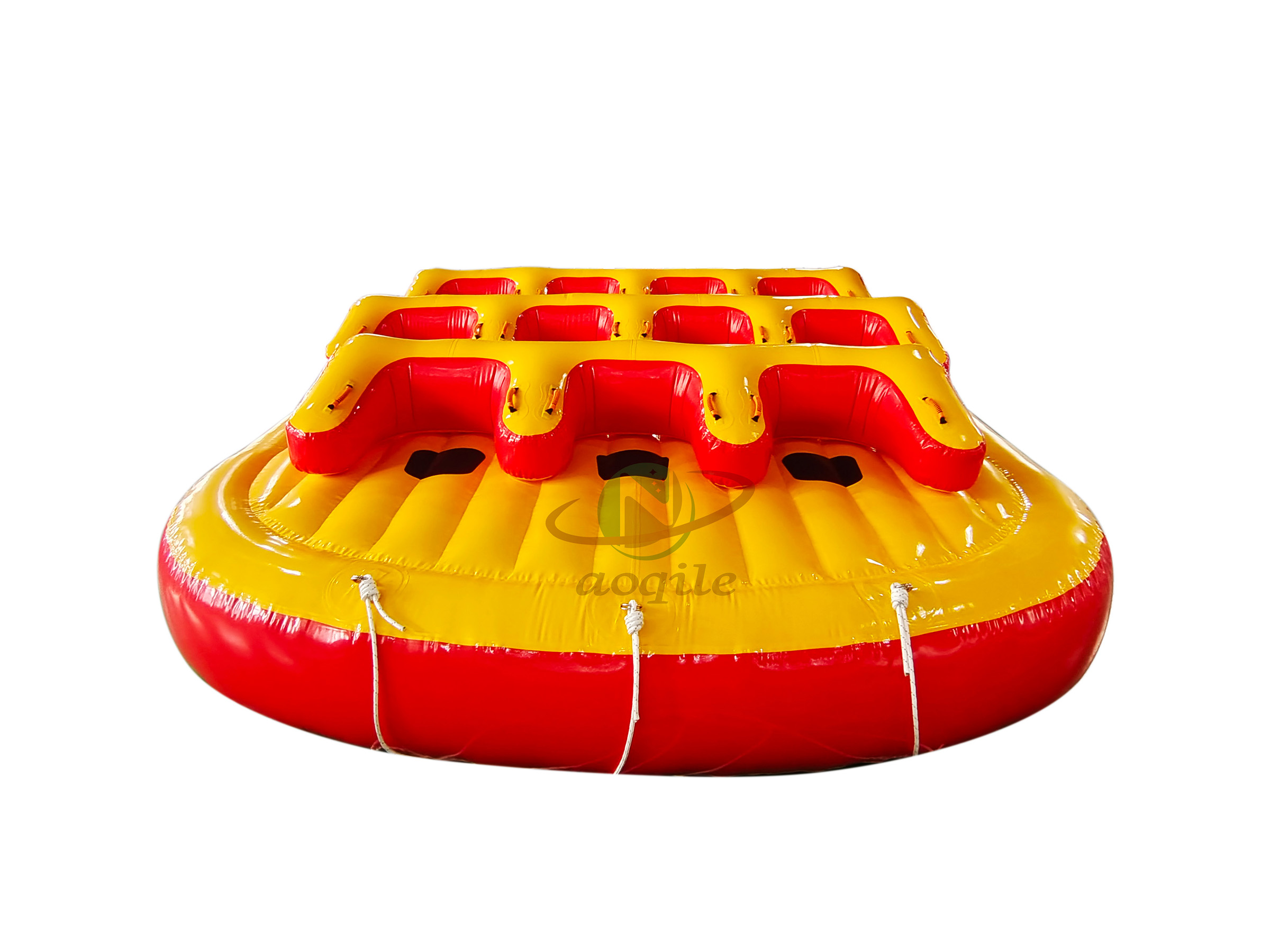 11 Persons water sport toy Inflatable towable Aqua Speed Flying Boat ski tube Crazy Toys water sofa Inflatable towable boat