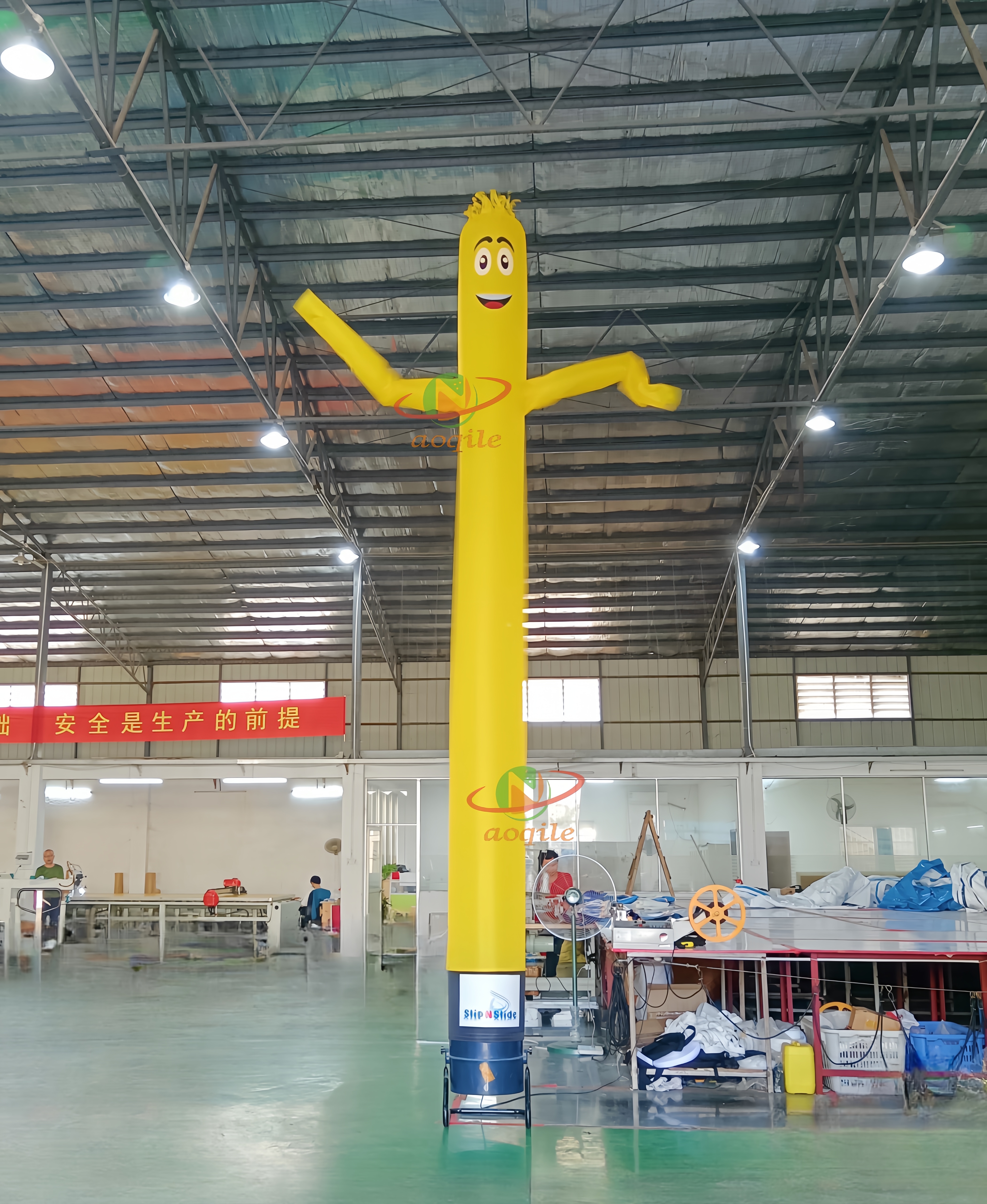 Manufacturers custom advertising dummy air tube man outdoor sports inflatable clown advertising inflatable sky dancer