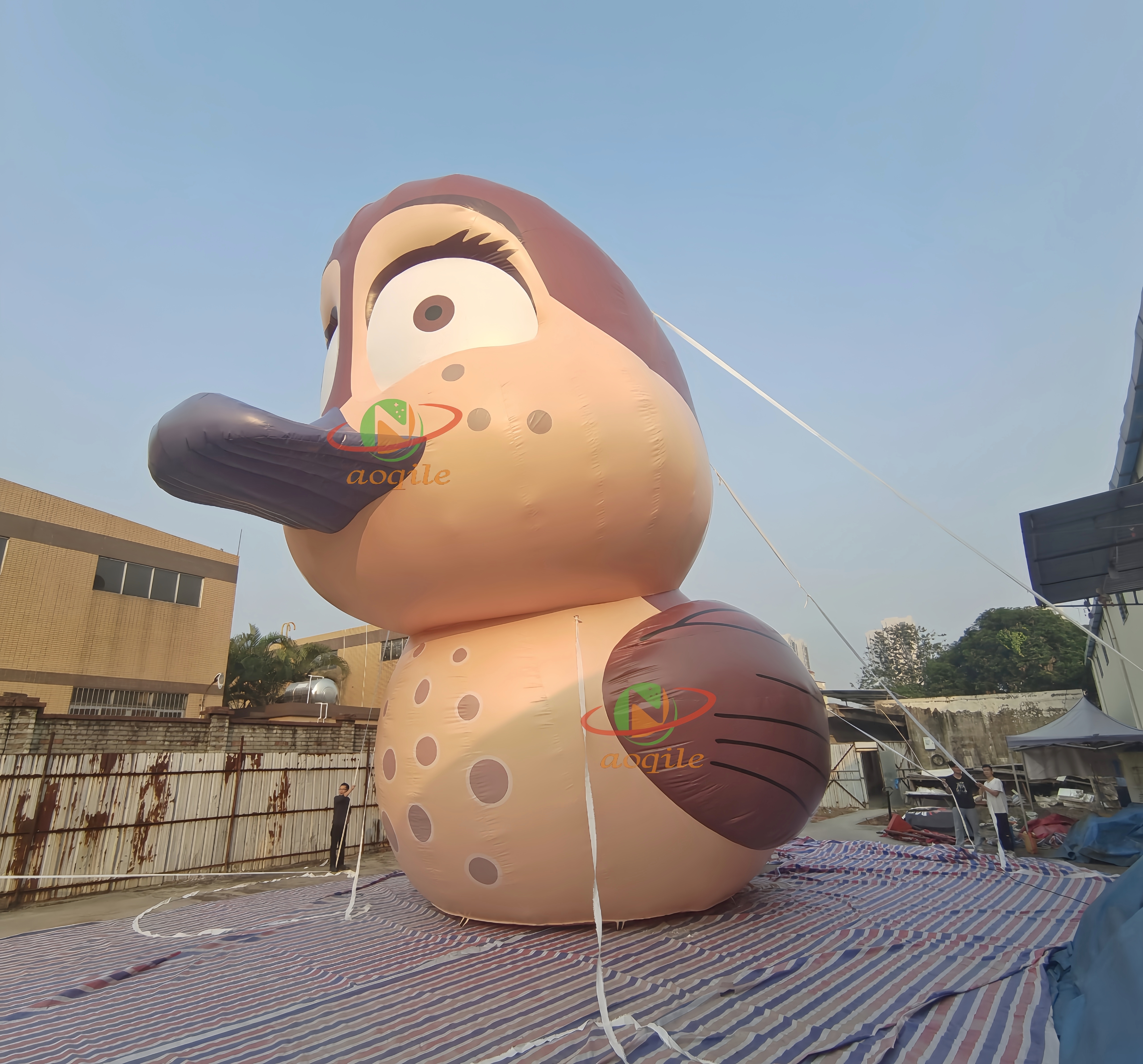 Customized giant Advertising Inflatable duck inflatable rubber duck for sale