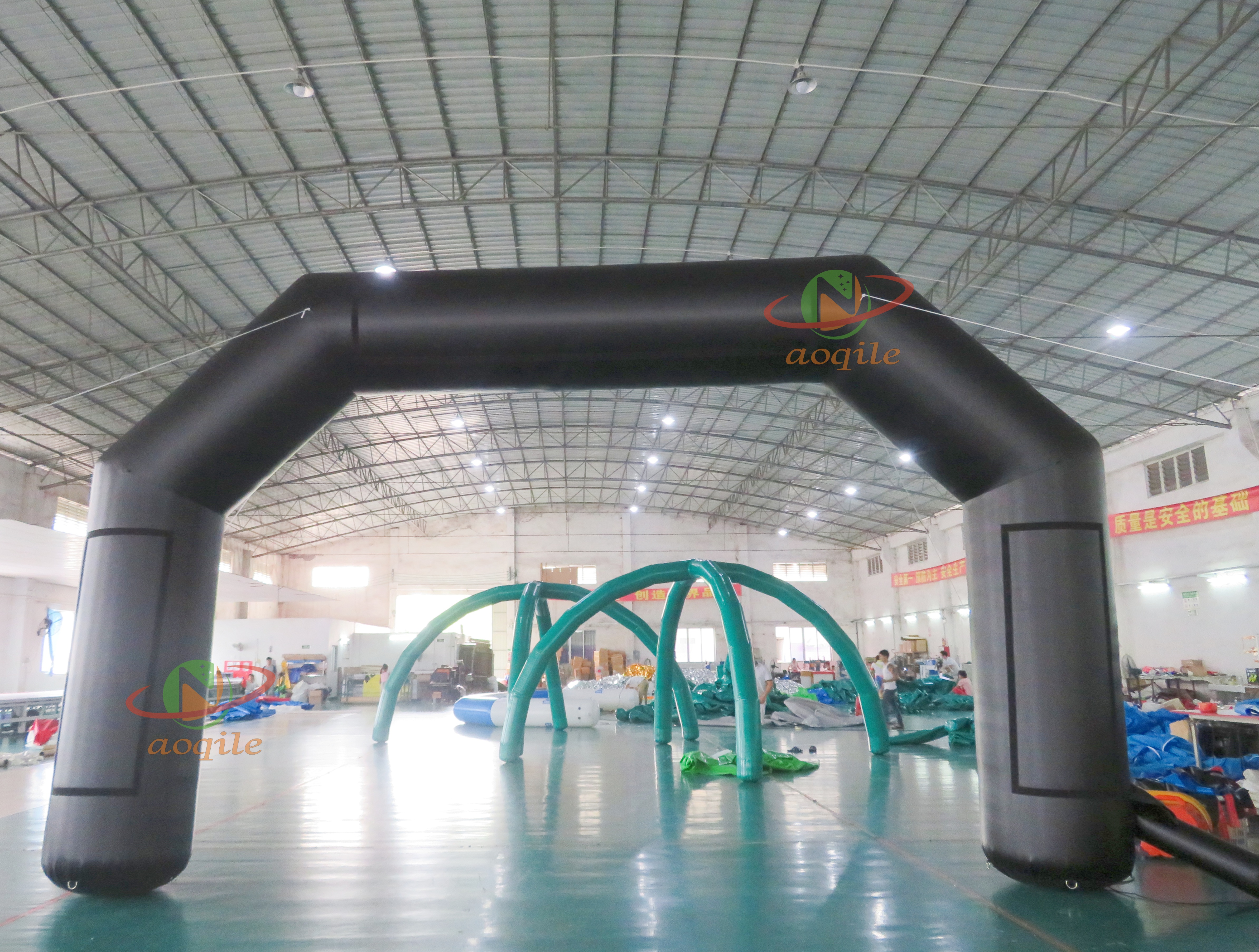 Customized Outdoor Sports Entrance Inflatable Arch Competition Inflatable Finish Line Inflatable Advertising Door Sign