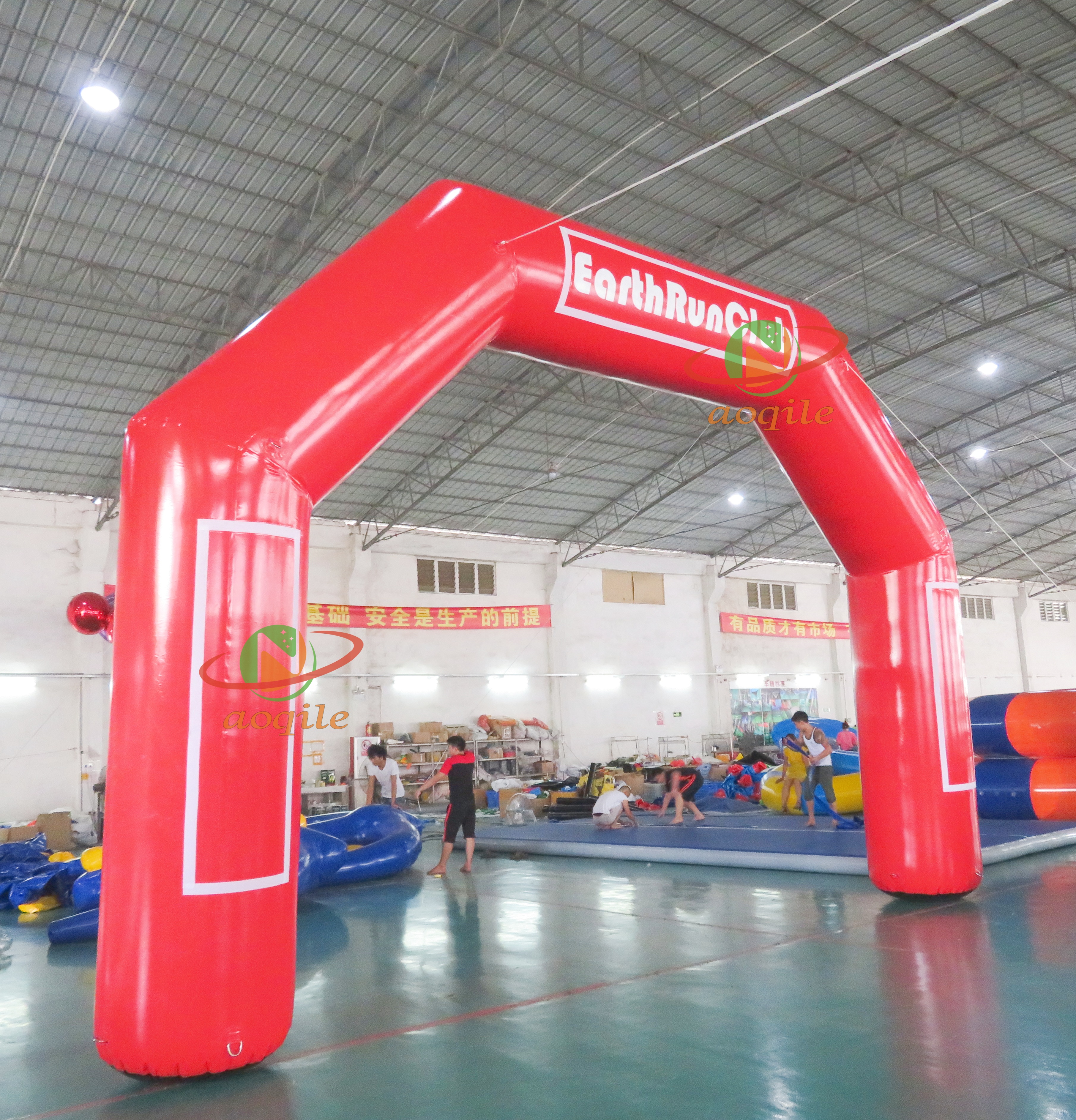 Outdoor Customized Inflatable Entrance Arch Inflatable Race Start Finish Line Arch Inflatable Gate for Event Advertising