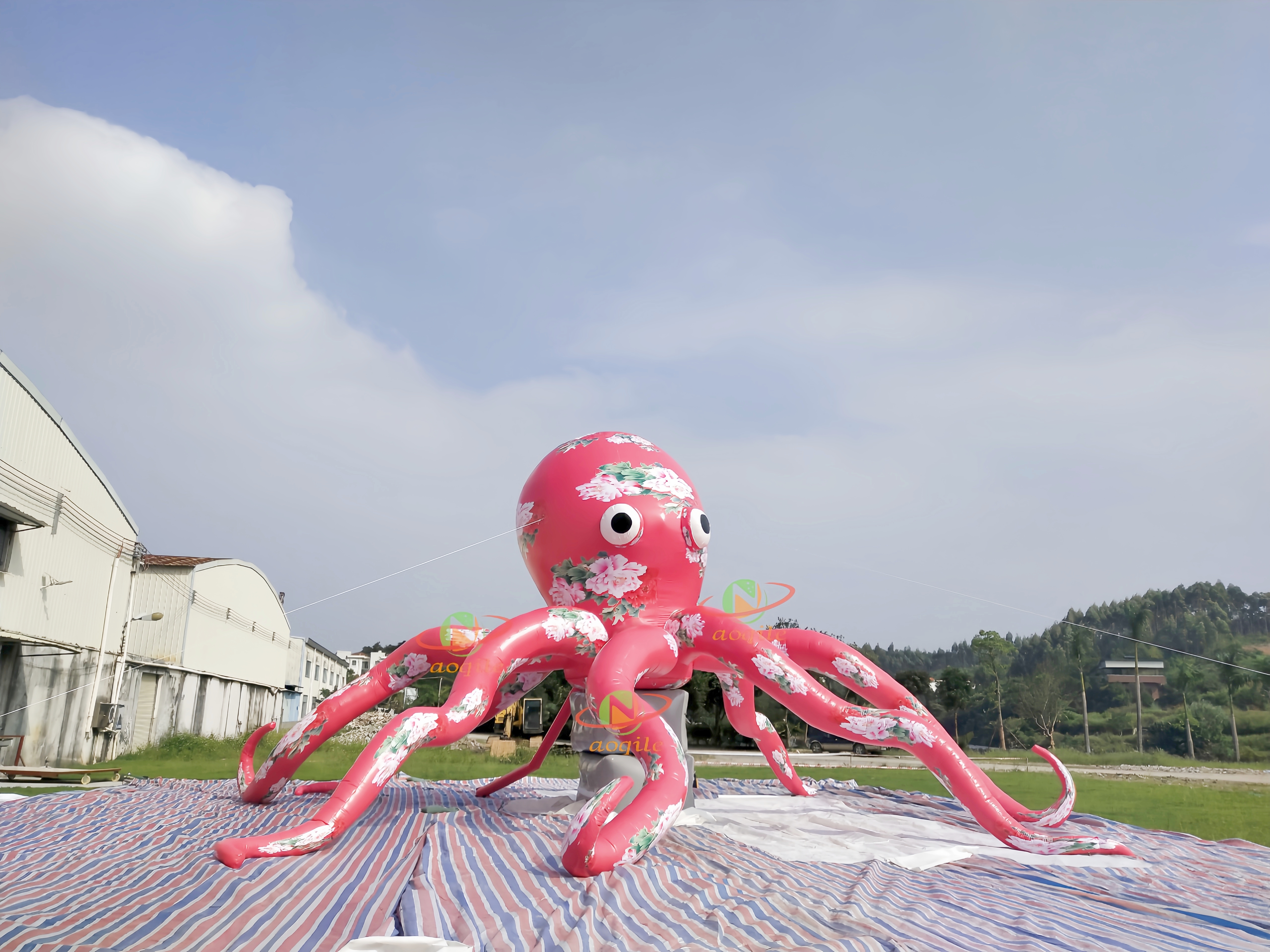 Giant Inflatable Octopus Tentacles Halloween Decoration Tentacle Inflatables for Advertising