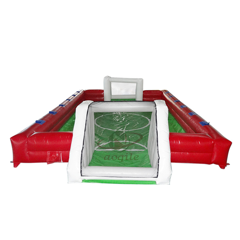 High Quality New Design Inflatable Water Game Inflatable Water Polo Field volleyball court Goal