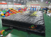 Aoqile Portable Inflatable Diving Wooden Dummy Stable Base for Water Fitness Sports Competition for Events