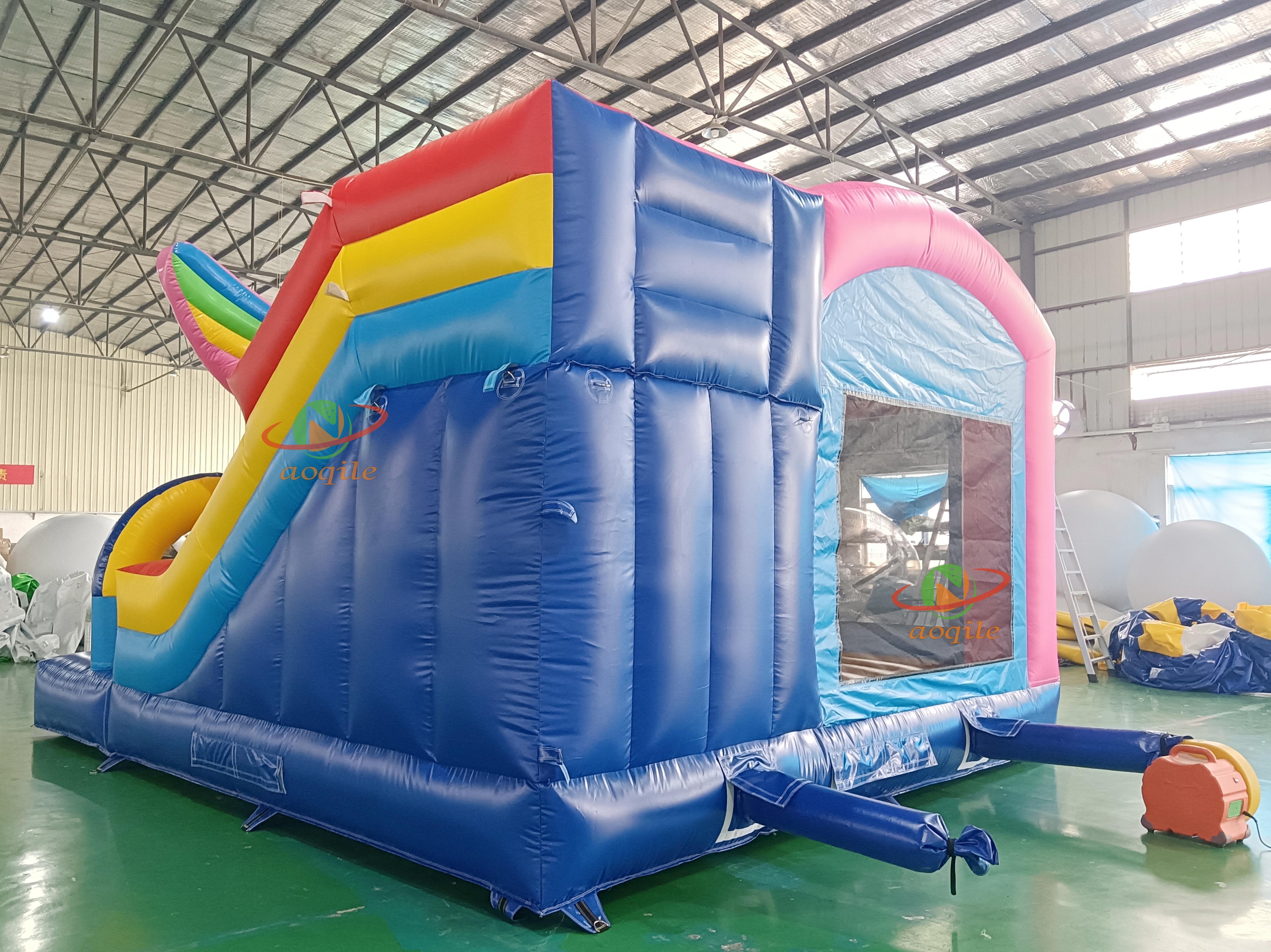 High-quality custom cartoon image water park water trampoline