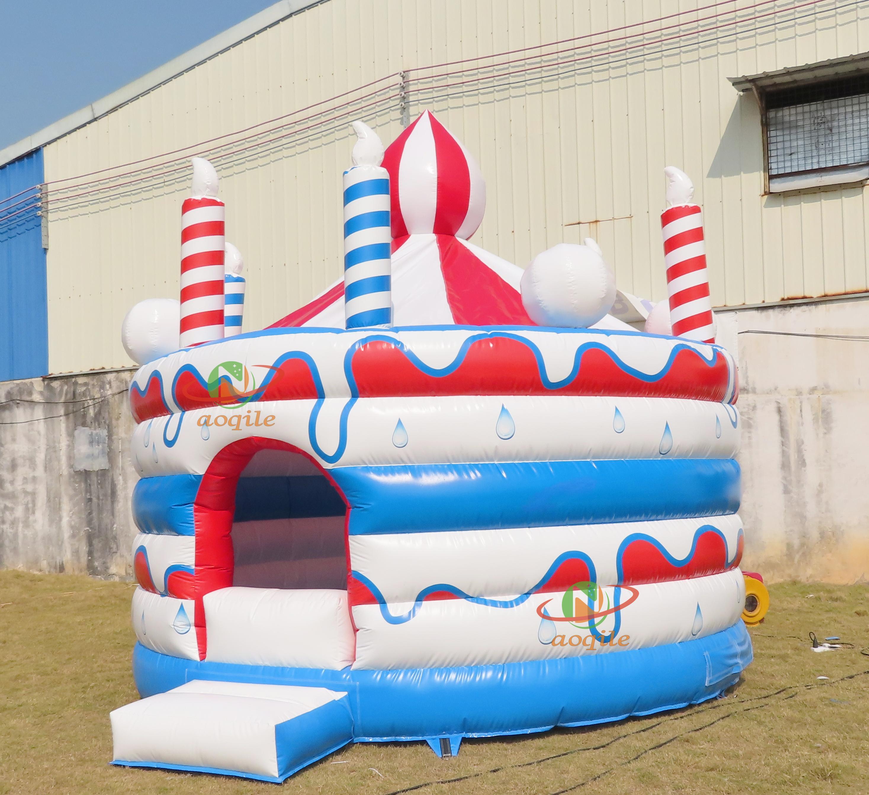 High Quality Inflatable Trampoline, Cake Shape Trampoline