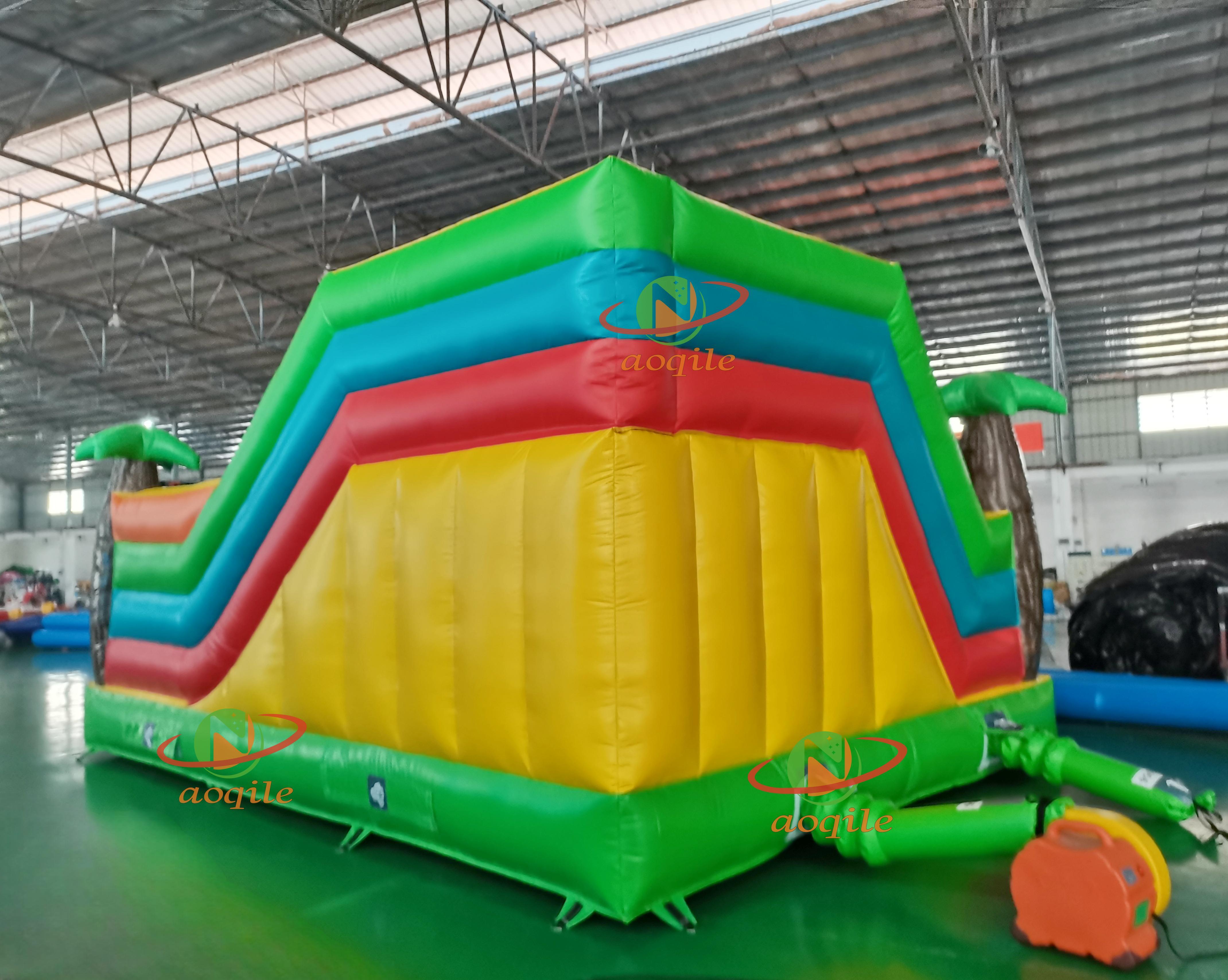 High Quality Custom Large Inflatable Jump Air Bag Jungle Style