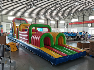 High Quality Indoor And Outdoor Custom Inflatable Slide Obstacle Combination