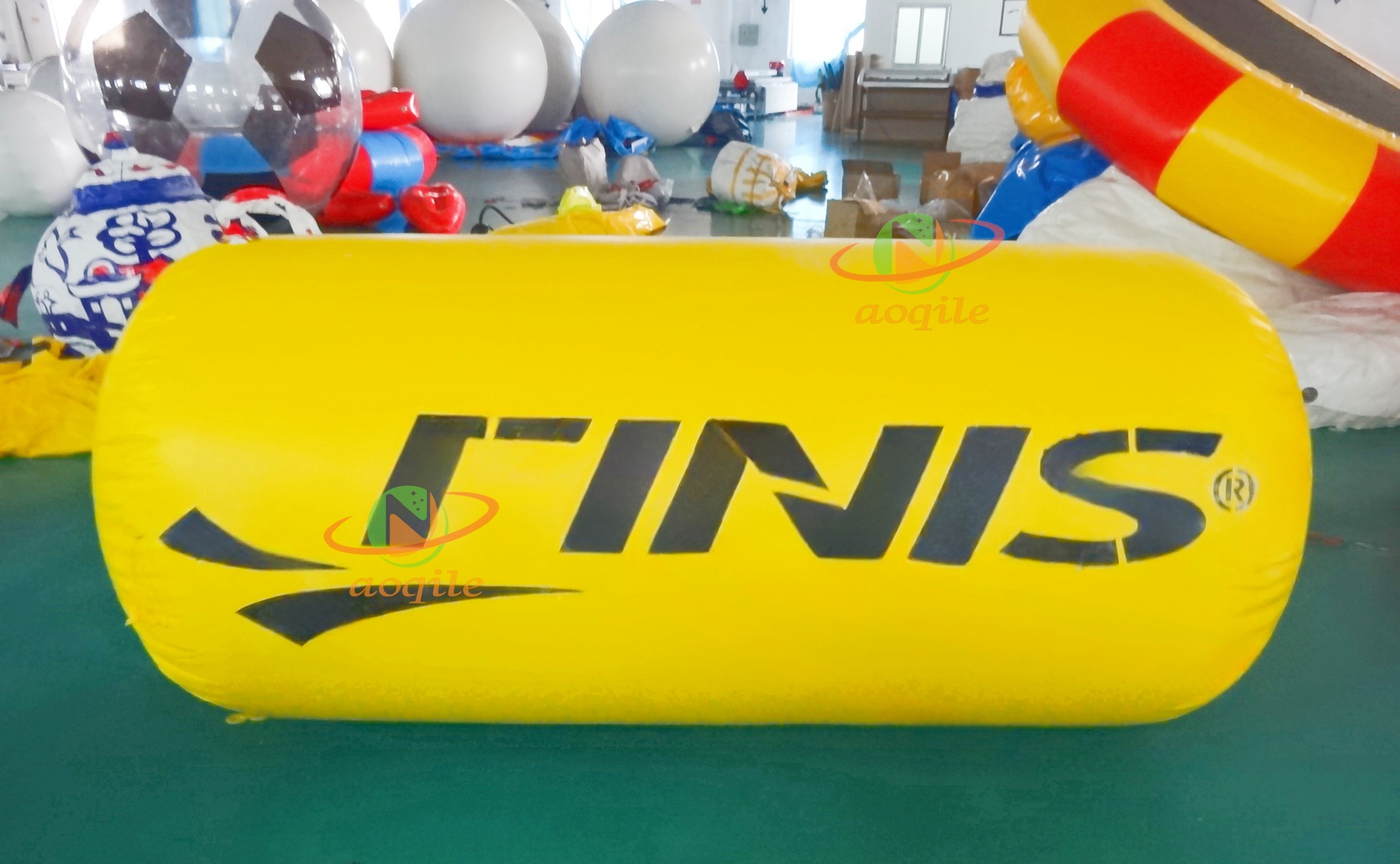 Inflatable PVC Swimming Pool Triathlon Floating Water Pull Swimming Buoy