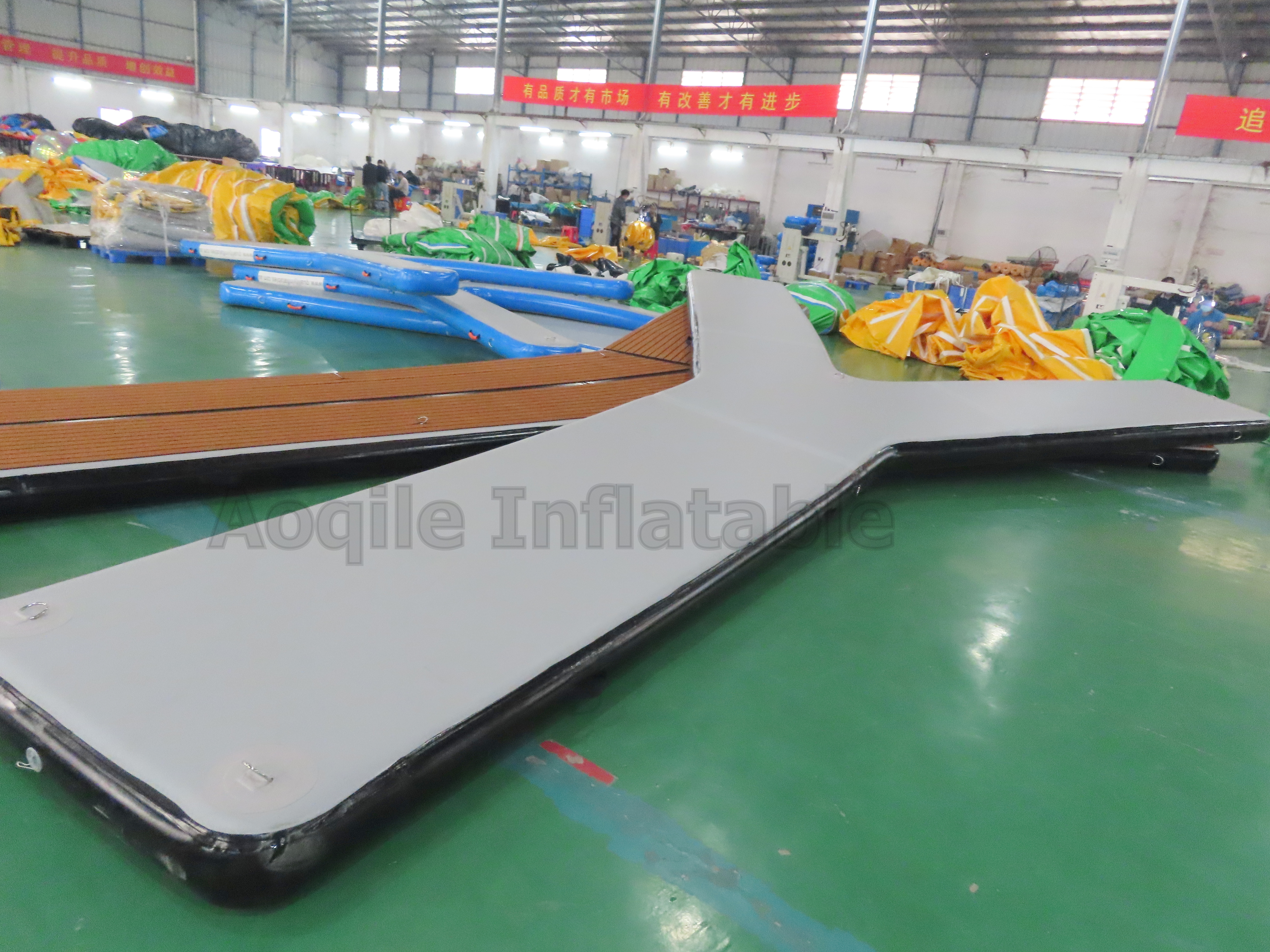 Inflatable Y shape Boat Pontoon