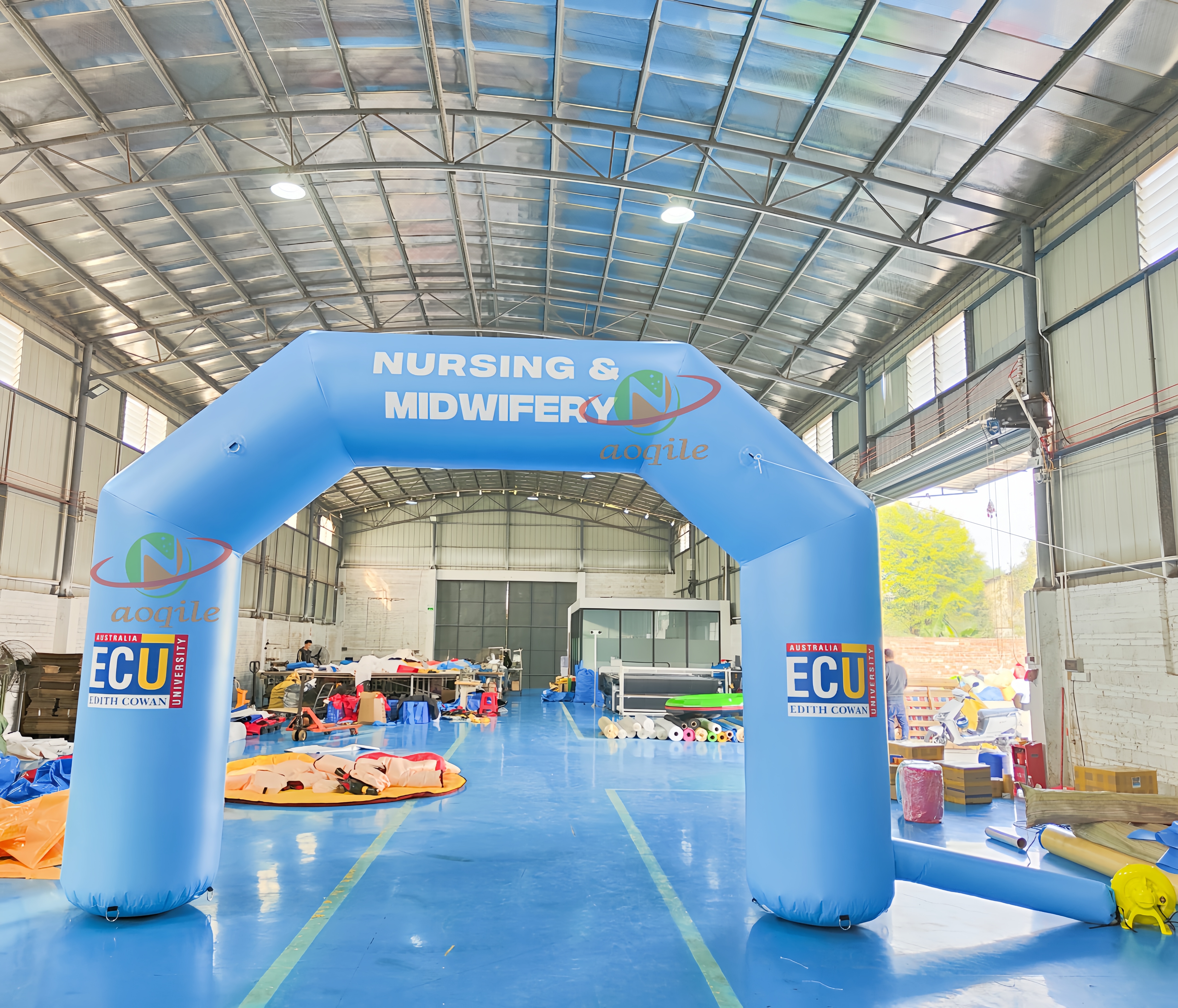 Hot Selling Customized Advertising Sports Event Inflatable Arch Starting Line Competition Arch