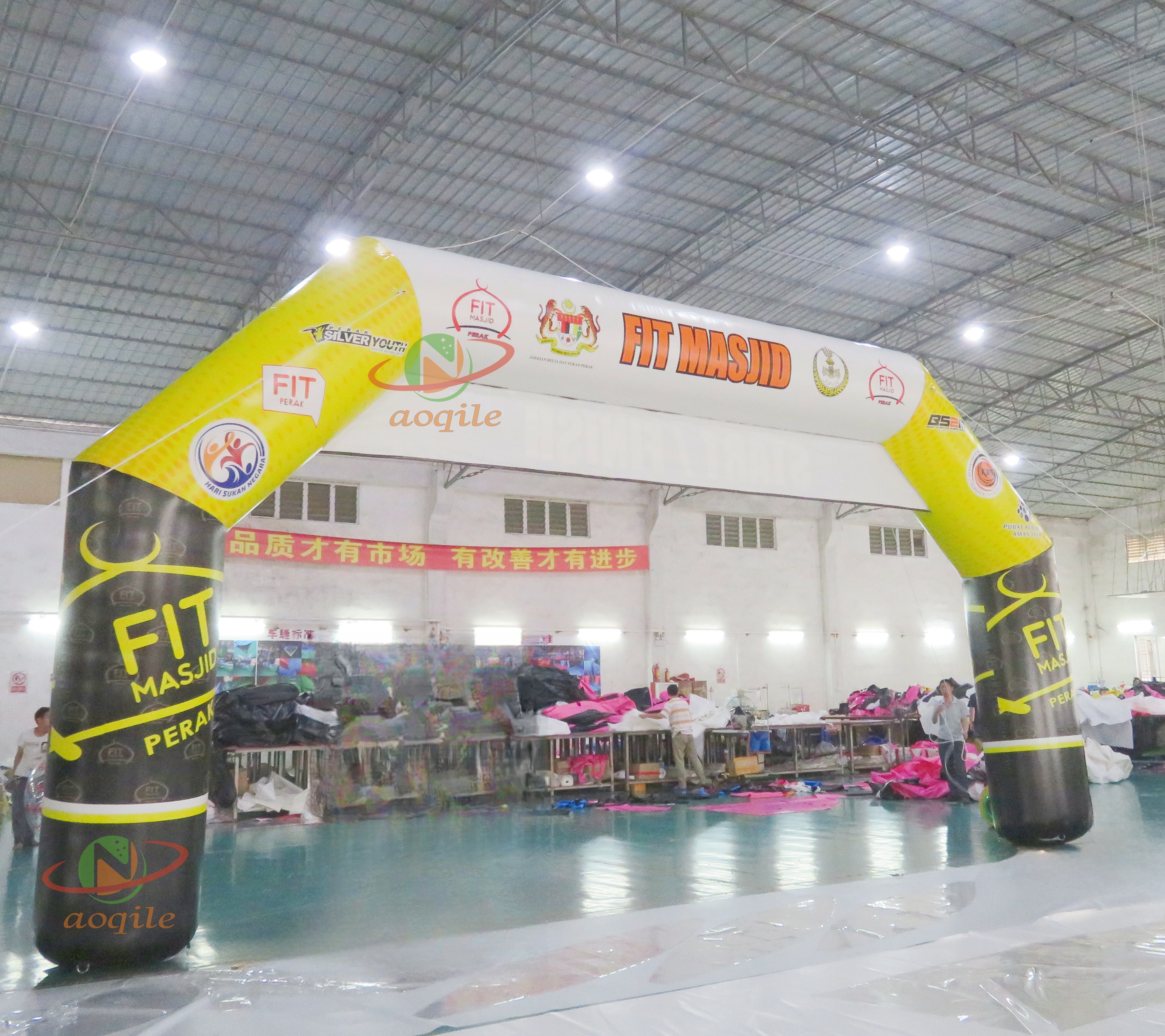 Large Outdoor Inflatable Arch Customized Color Competition Special Advertising Inflatable Arch