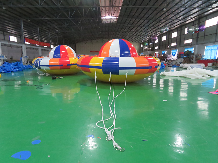 Durable Inflatable Water Saturn Boat Sea Entertainment Pvc Towable Inflatable Disco Boat