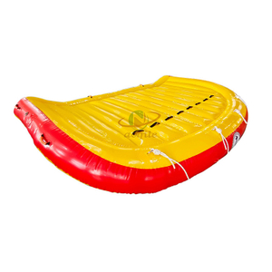 Factory Wholesale Inflatable Rotating Tube Water Ski Towable Entertainment Disco Boat