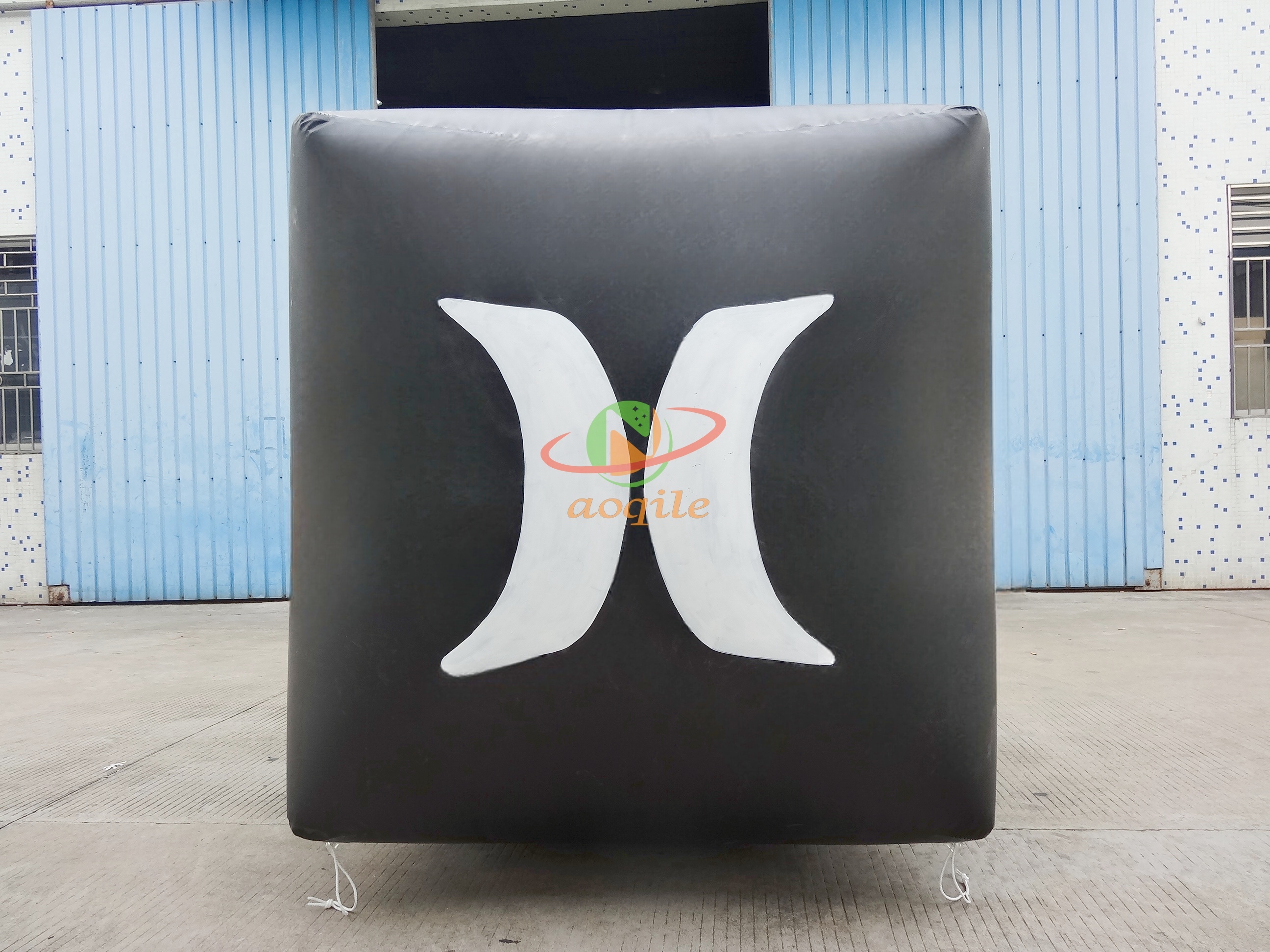 Durable Large Triathlon Race Marker Swimming Inflatable Custom Cube Floating Buoy 