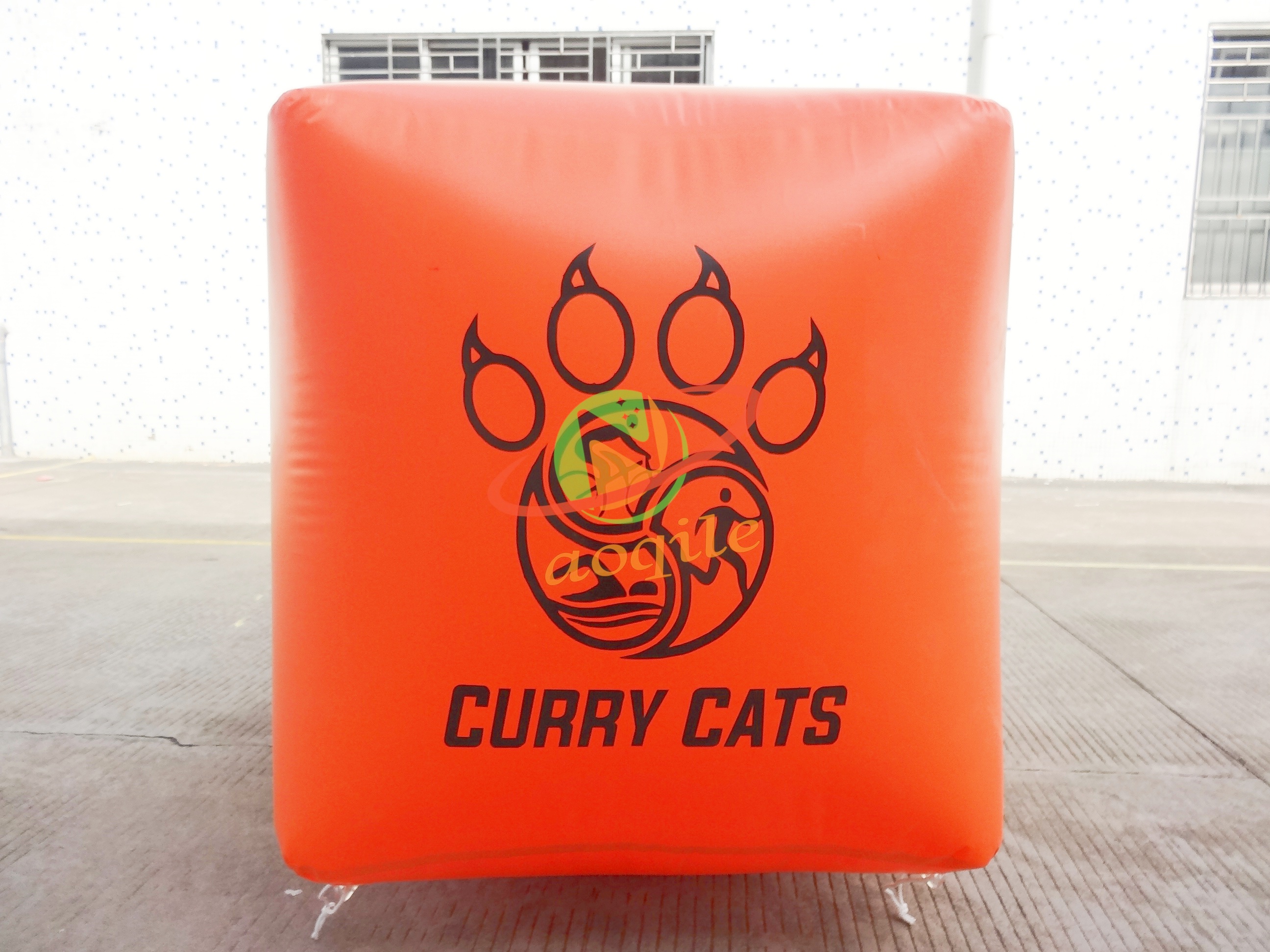 Commercial Cube Inflatable Floating Buoy Inflatable Competition Water Floating Buoy