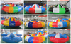 Inflatable Rotating Flying Ufo Towable Water Sports Inflatable Disco Boat