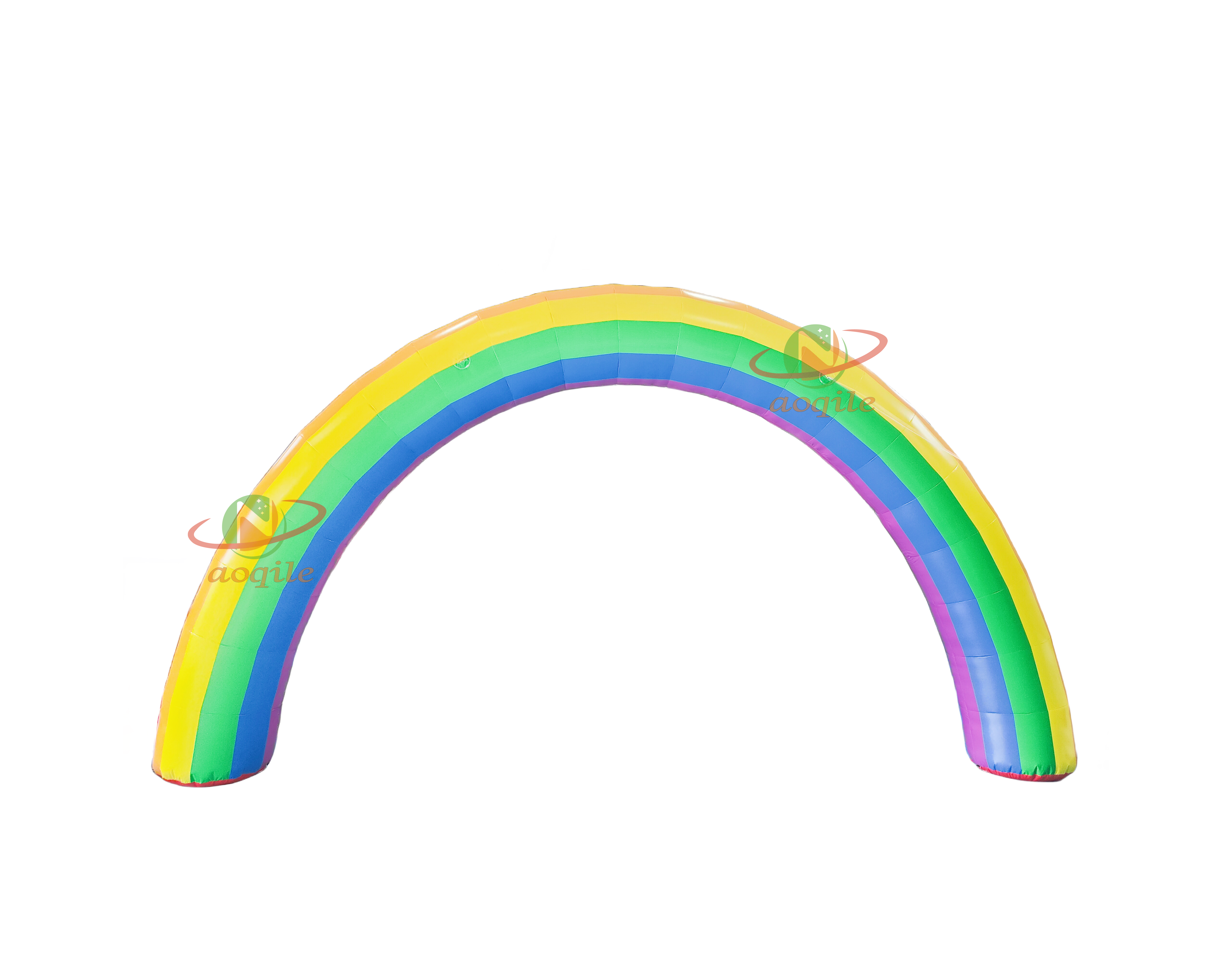 2024 Hot sale inflatable rainbow arch, rainbow balloon arch for events