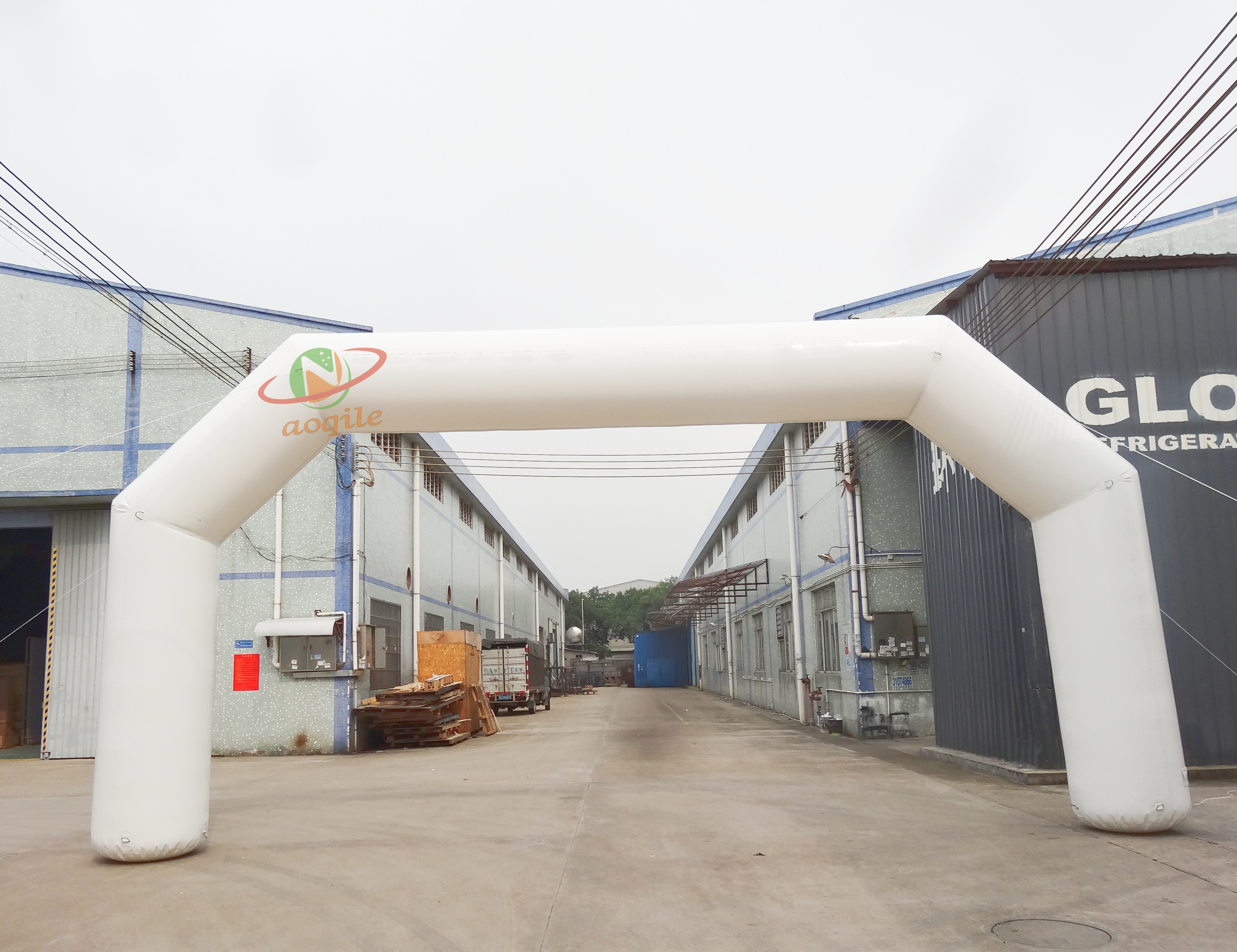 Durable Inflatable Outdoor Event Round Arch Event Advertising Entrance Inflatable Arch