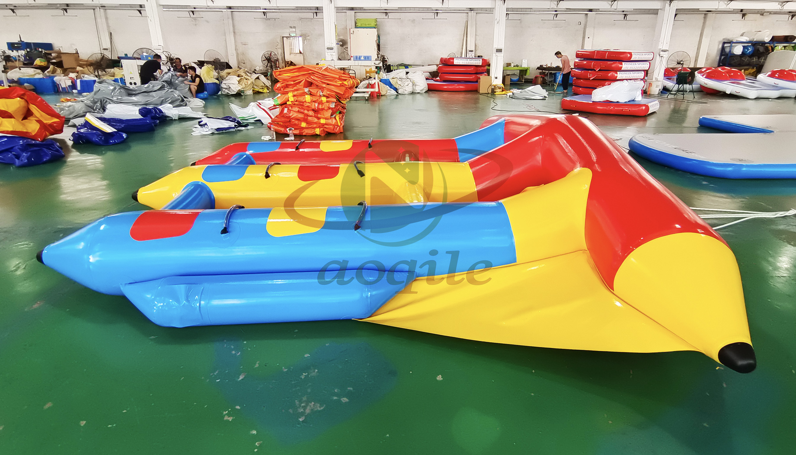 Hot selling Water Sport Equipment Inflatable Flying Fish Banana Boat Towable Sea Jet Ski