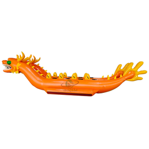 Double Tube Inflatable Banana Boat toy Towable Water Sports game inflatable Dragon Boat