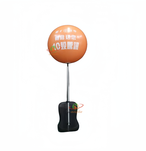 Inflatable tripod stand light balloon for decoration /inflatable backpack balloon/ advertising tripod ball
