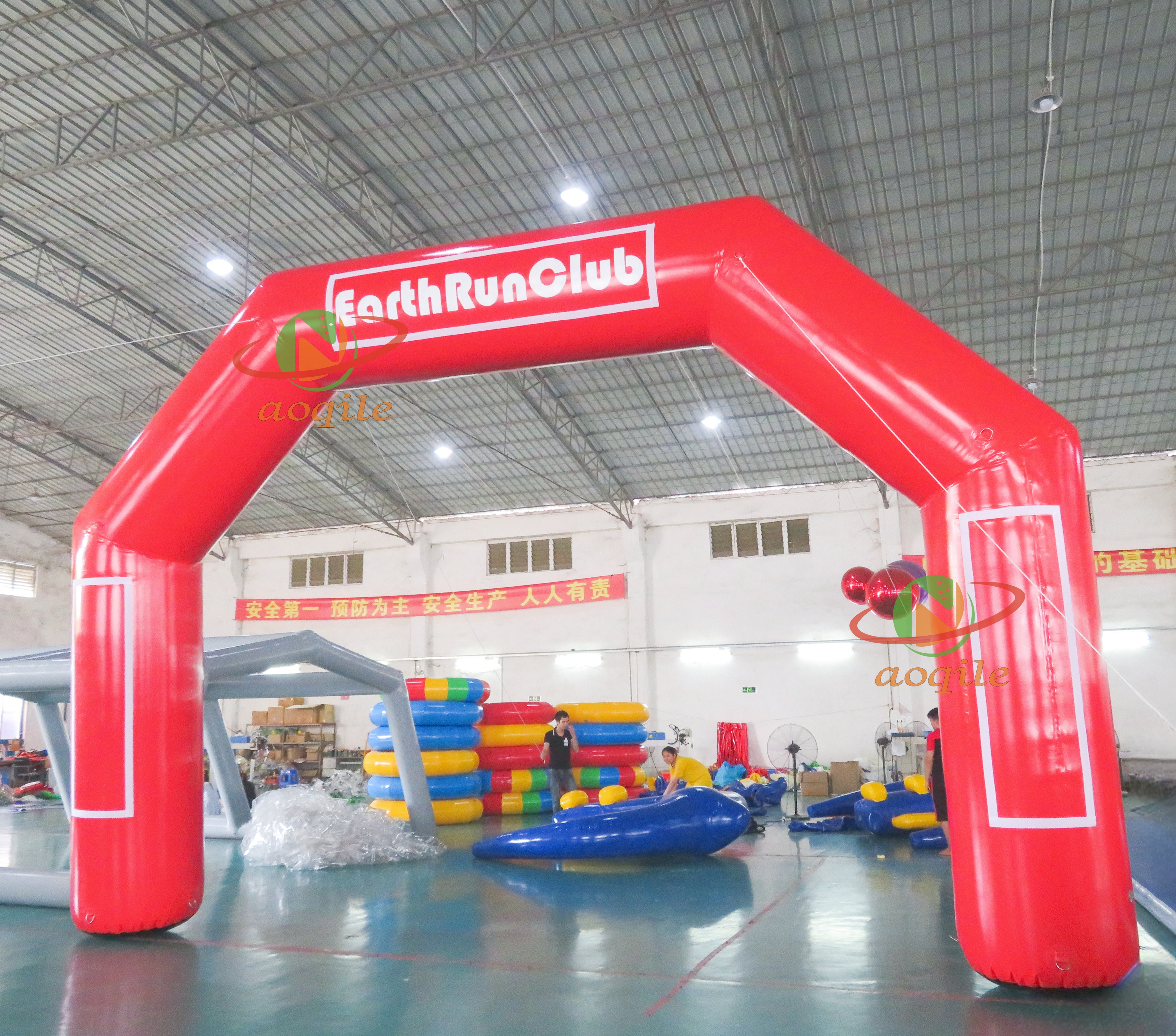 Outdoor Customized Inflatable Entrance Arch Inflatable Race Start Finish Line Arch Inflatable Gate for Event Advertising