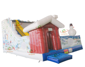 Aoqile2025 Hot-selling Model Winter element Commercial High-quality Inflatable Water Slide Used for Events